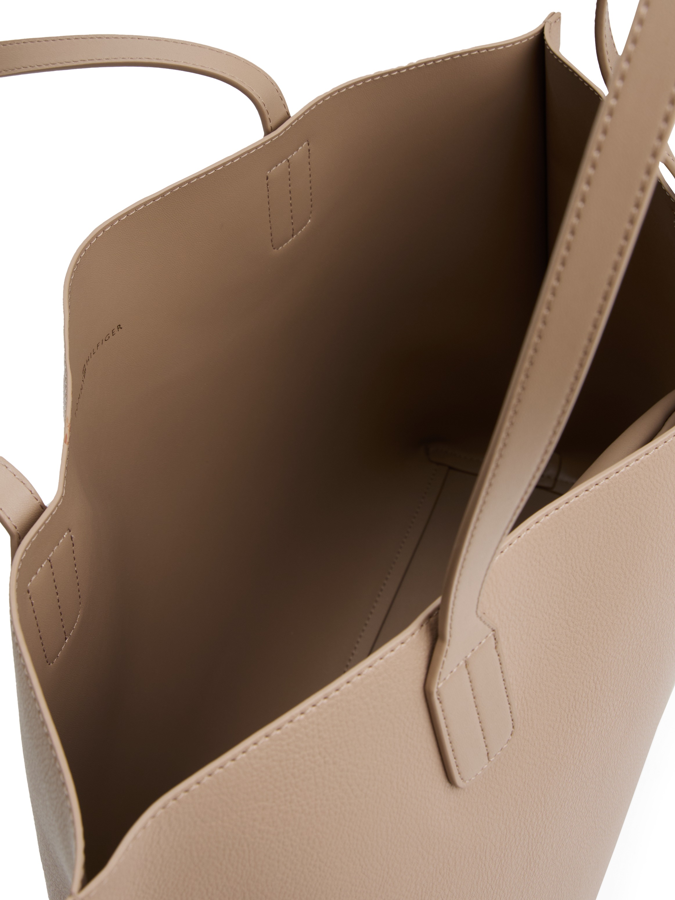 Tommy Hilfiger Tragetasche »TH DISTINCT TOTE«, Damen Umhängetasche, Schultertasche mit kleinem TH-Schmuckelement
