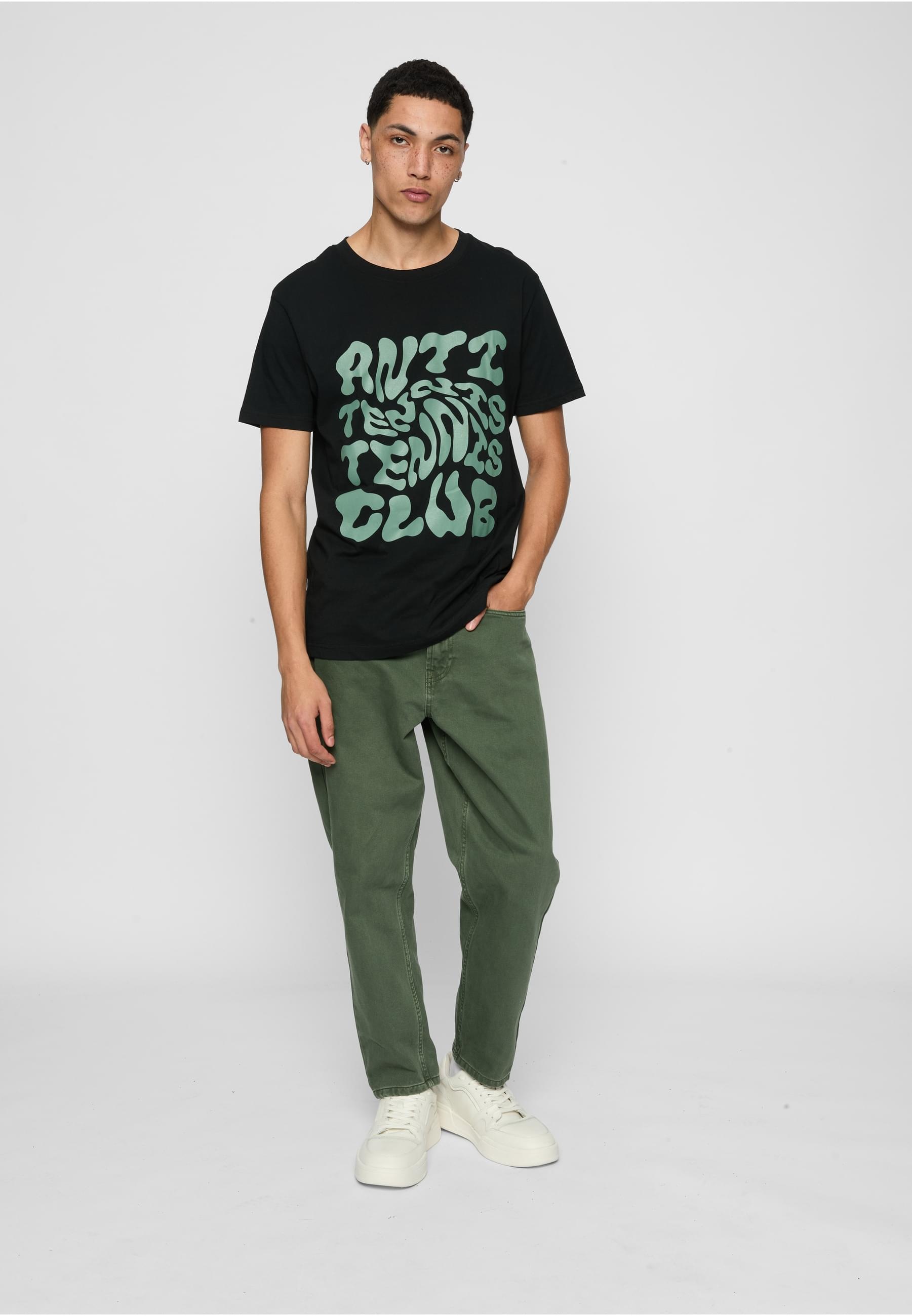 MisterTee T-Shirt »MisterTee Herren Anti Tennis Club Tee«, (1 tlg.)