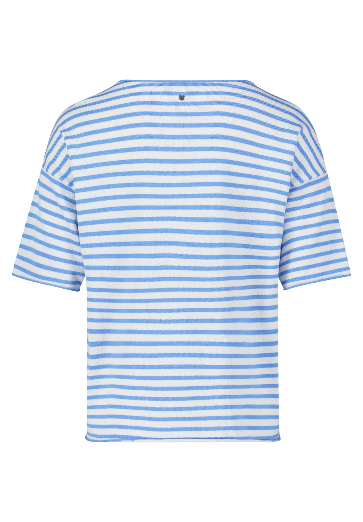 Betty&Co Kurzarmshirt »Betty & Co Strickpullover mit U-Boot-Ausschnitt«, (1 tlg.), Ringel