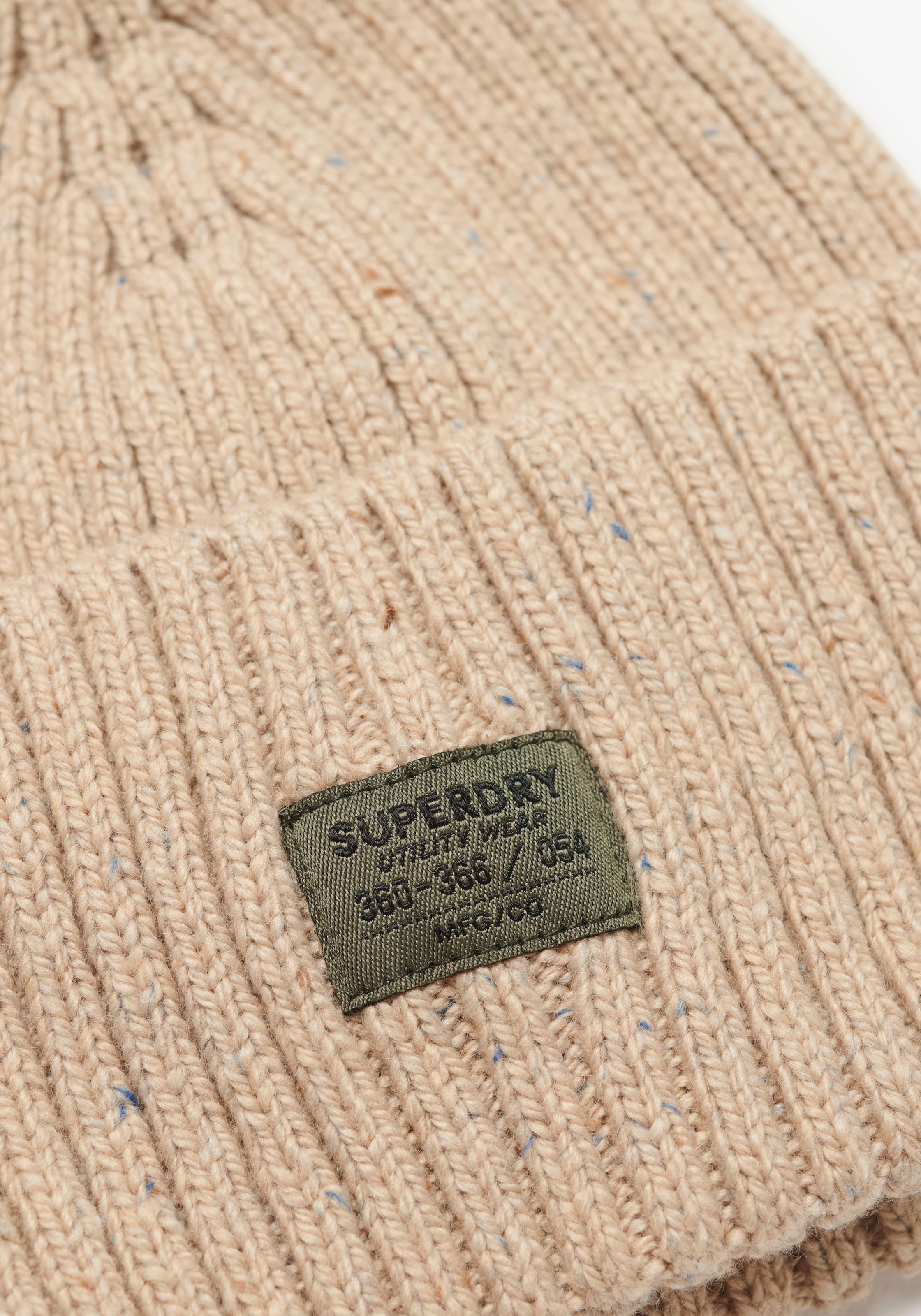 Superdry Beanie »WORKWEAR NEP KNITTED BEANIE«