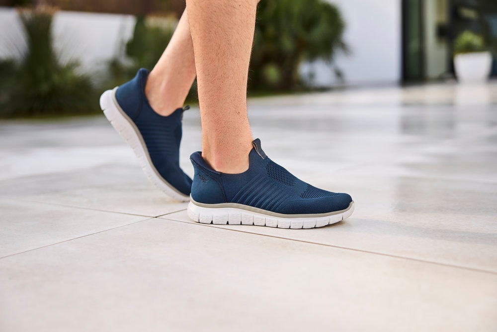 Rieker Slip-On Sneaker, Schlupfschuh, Freizeitslipper, Halbschuh mit gepolsterter Ferse