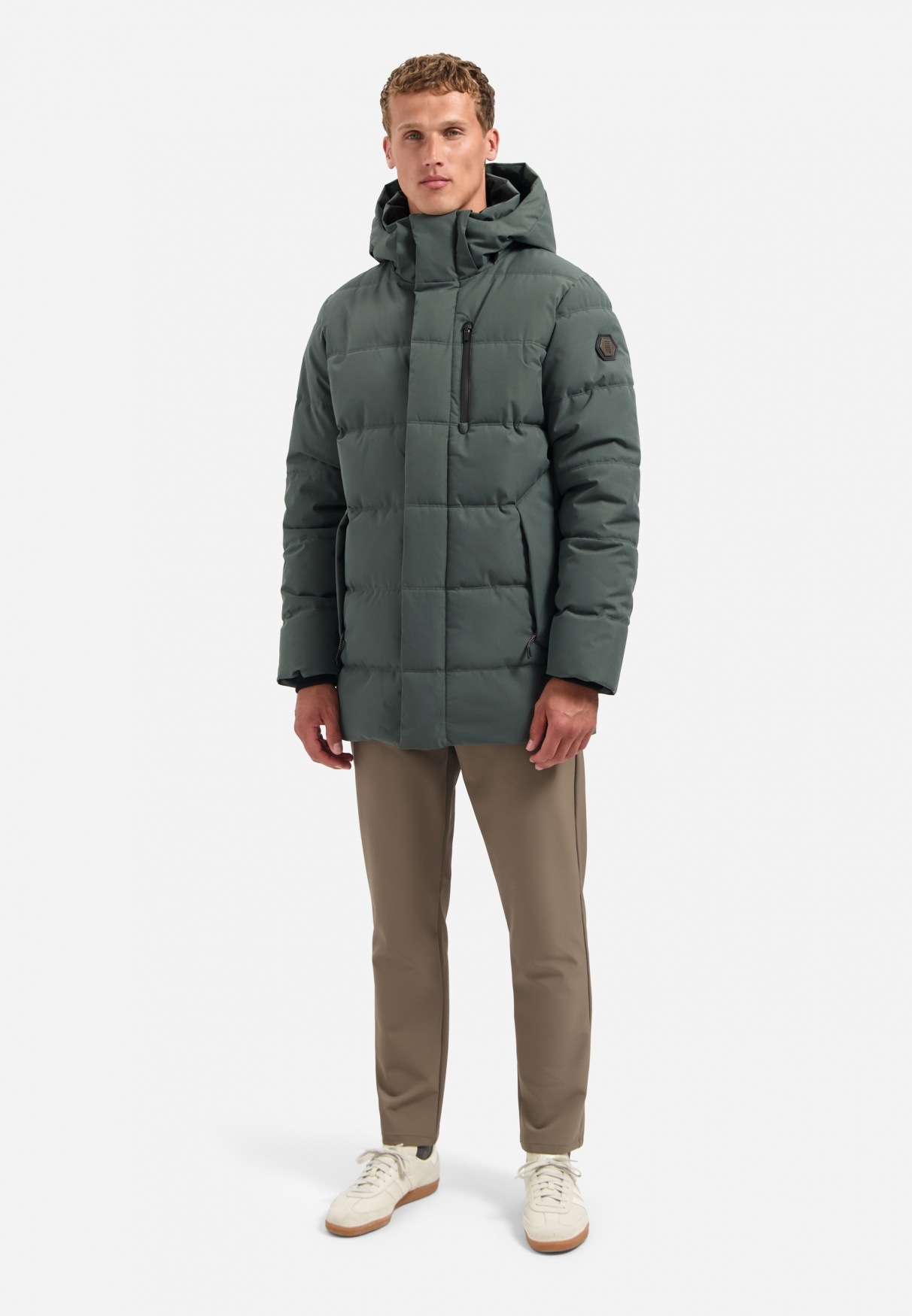 Thumbnail - NO EXCESS Parka "No Excess Langer Steppparka SCOTT Jacket"