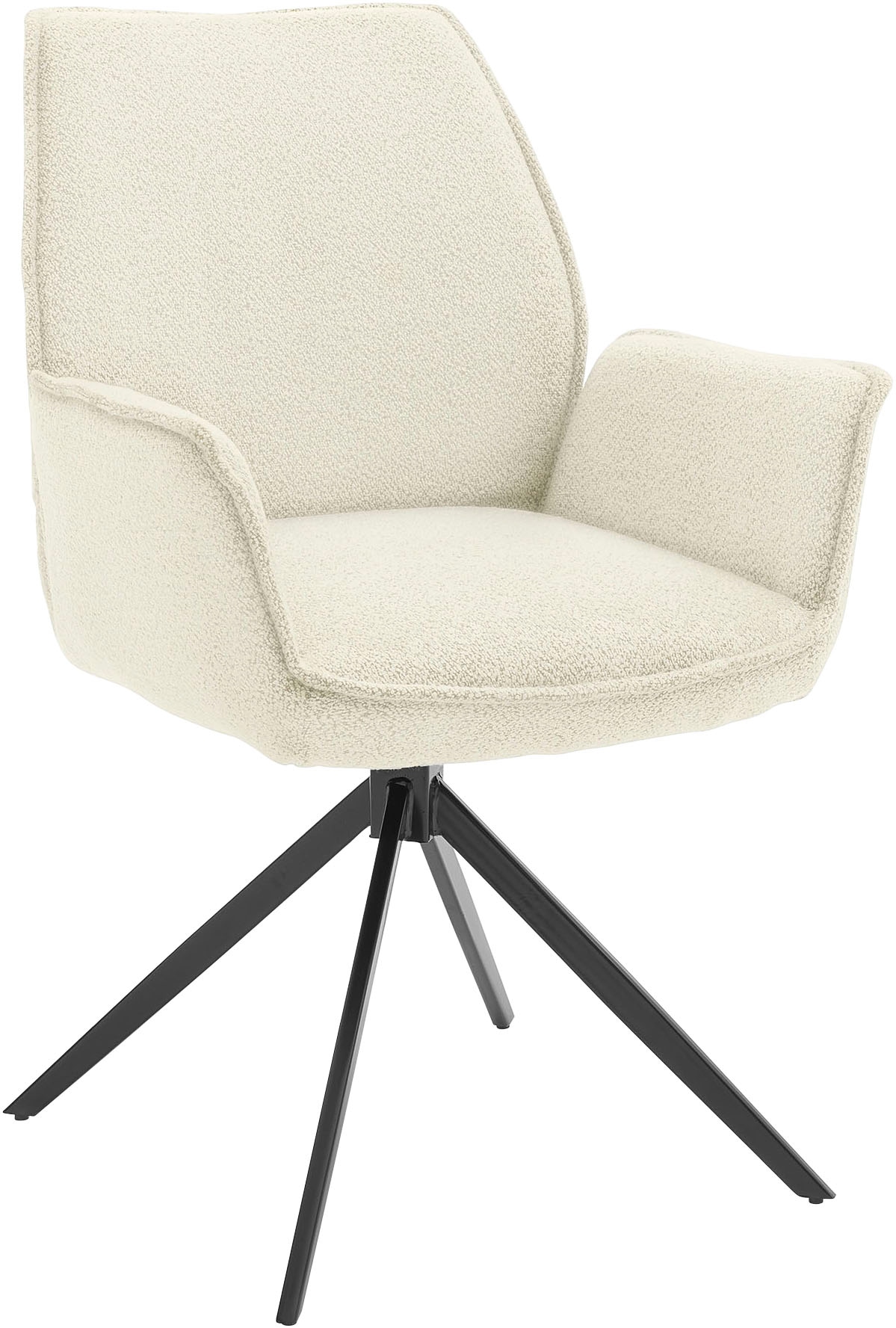 Musterring Esszimmerstuhl "Tiama", (Set), 2 St., Bouclé, Stativgestell aus günstig online kaufen