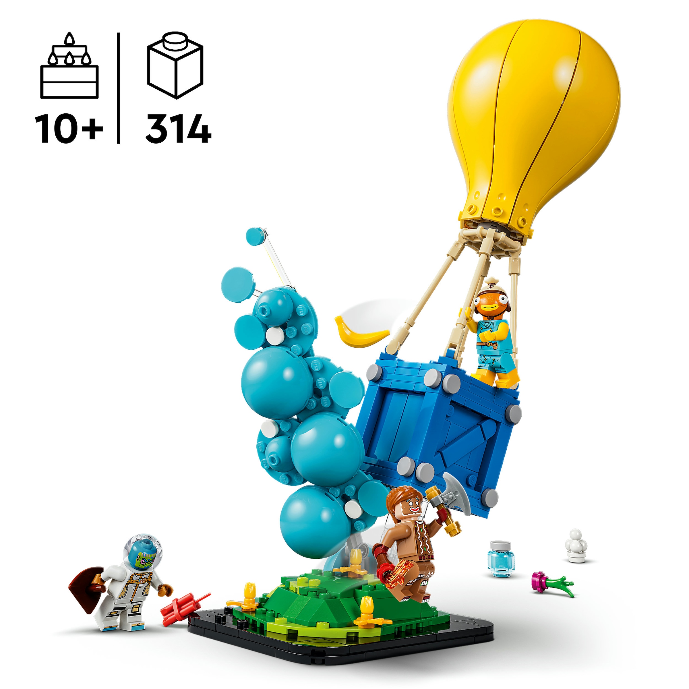 LEGO® Konstruktionsspielsteine »Vorratslieferung (77080), LEGO Fortnite« Made in Europe