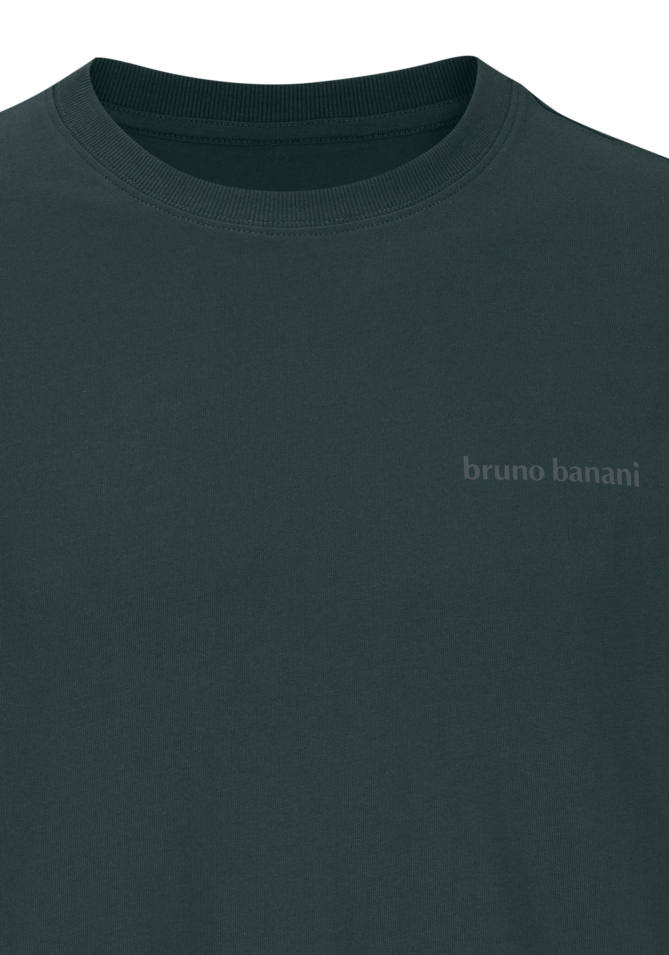 Bruno Banani T-Shirt, mit kleinem Logodruck günstig online kaufen