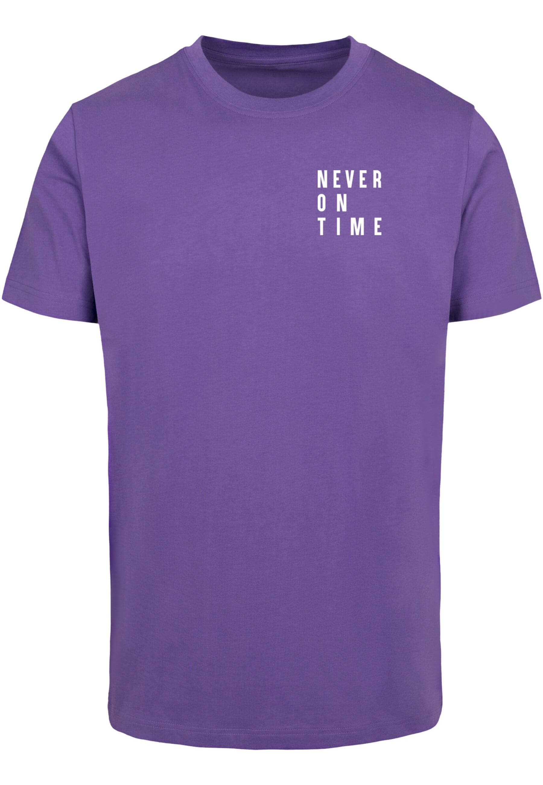 MisterTee Kurzarmshirt "MisterTee Damen Never On Time Tee", (1 tlg.) günstig online kaufen