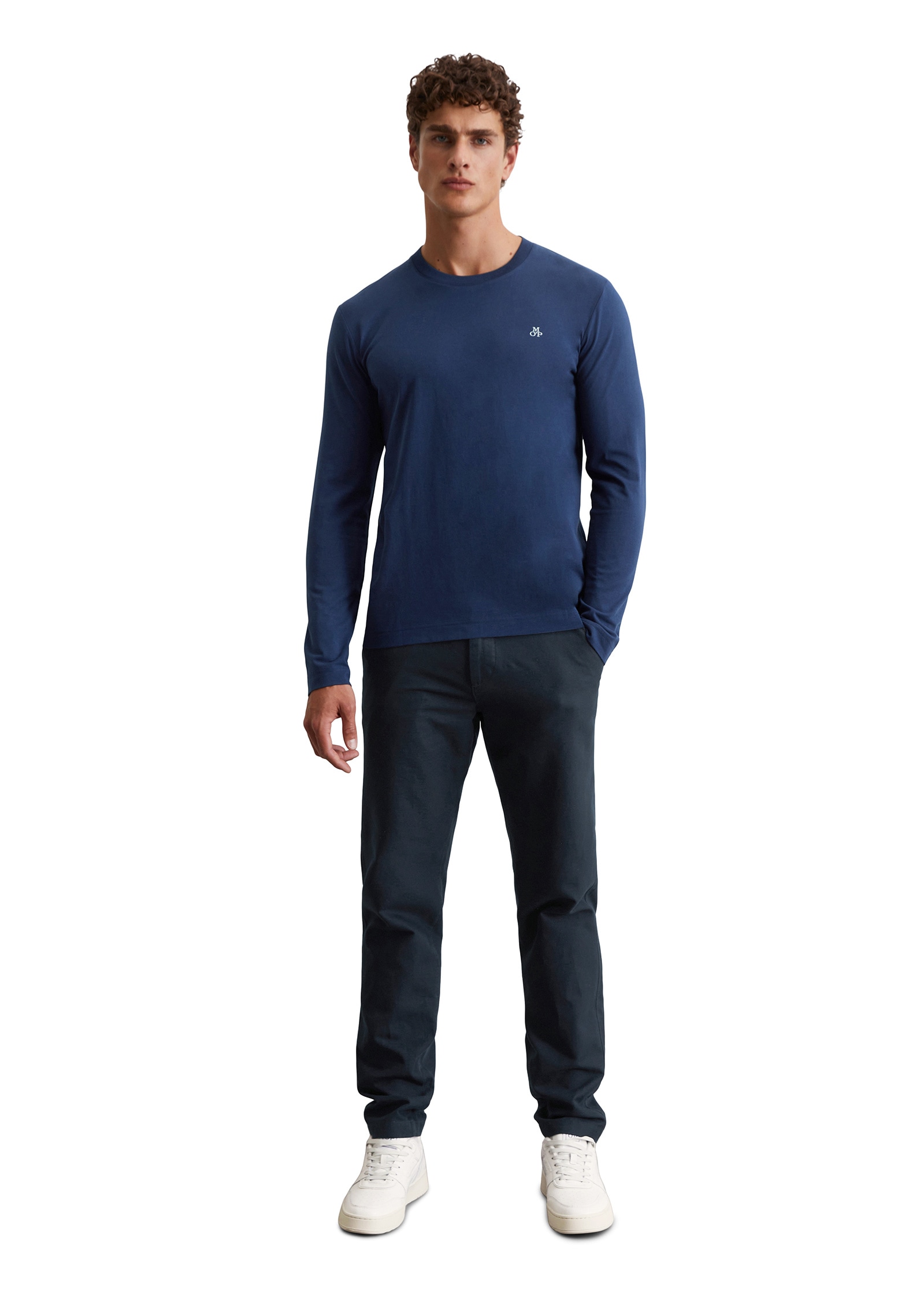 Marc O'Polo Langarmshirt »aus reiner Bio-Baumwolle«