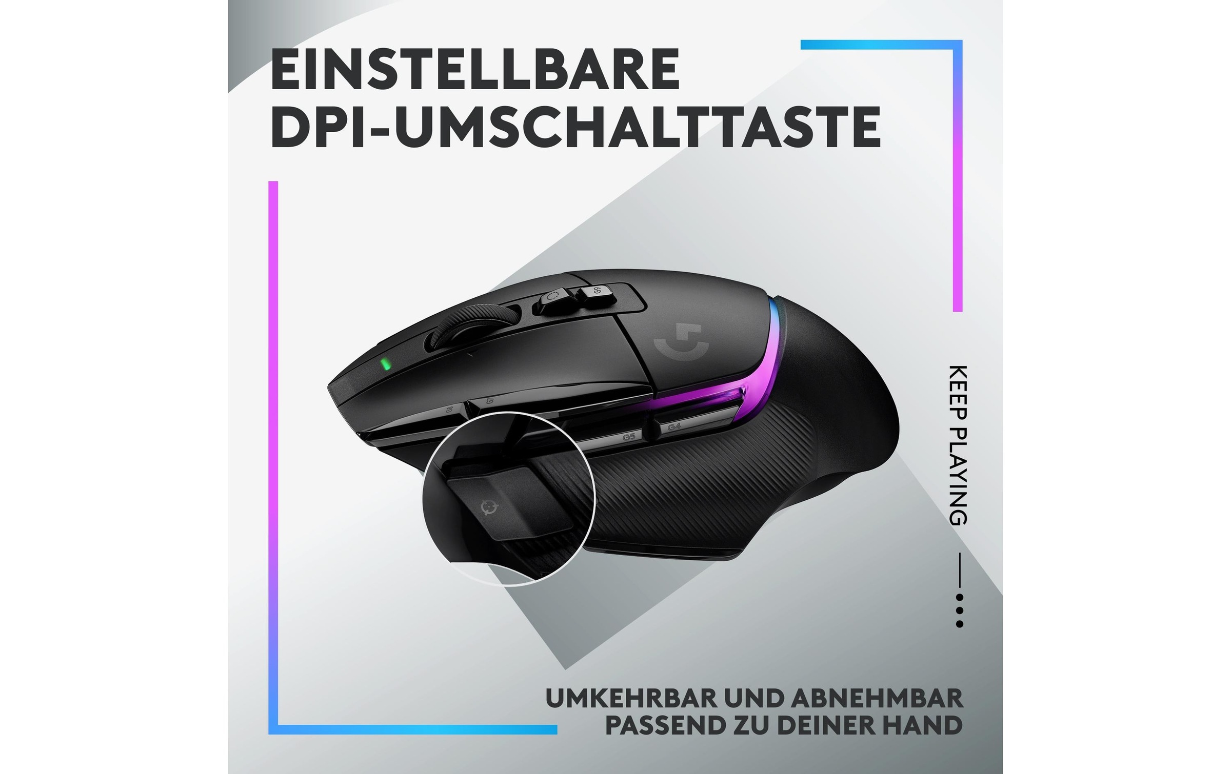 Logitech Gaming-Maus »G502 X Plus black« USB | kabellos