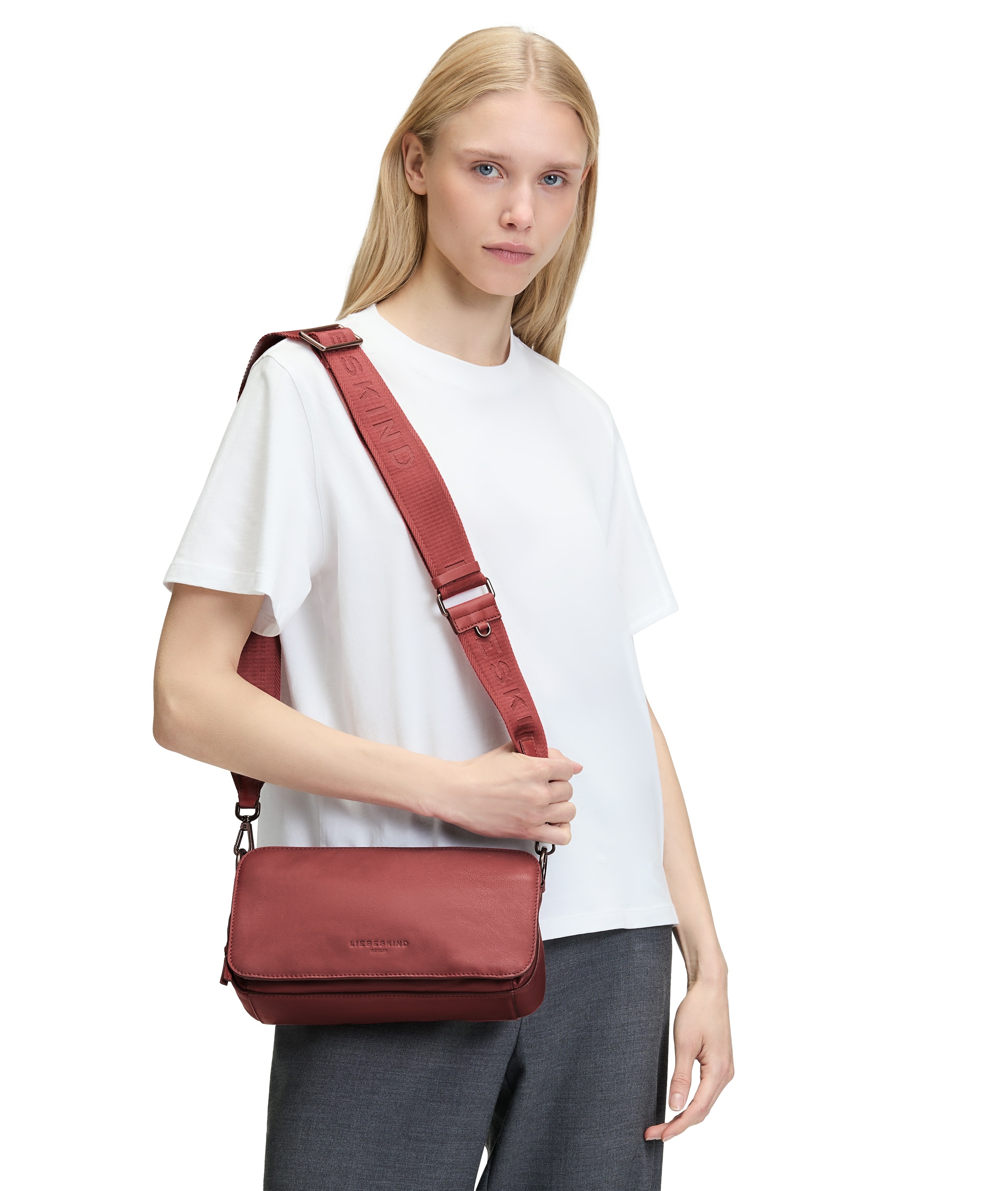 Liebeskind Berlin Umhängetasche »Crossbody CARRY OVER SHEEP NATURAL«