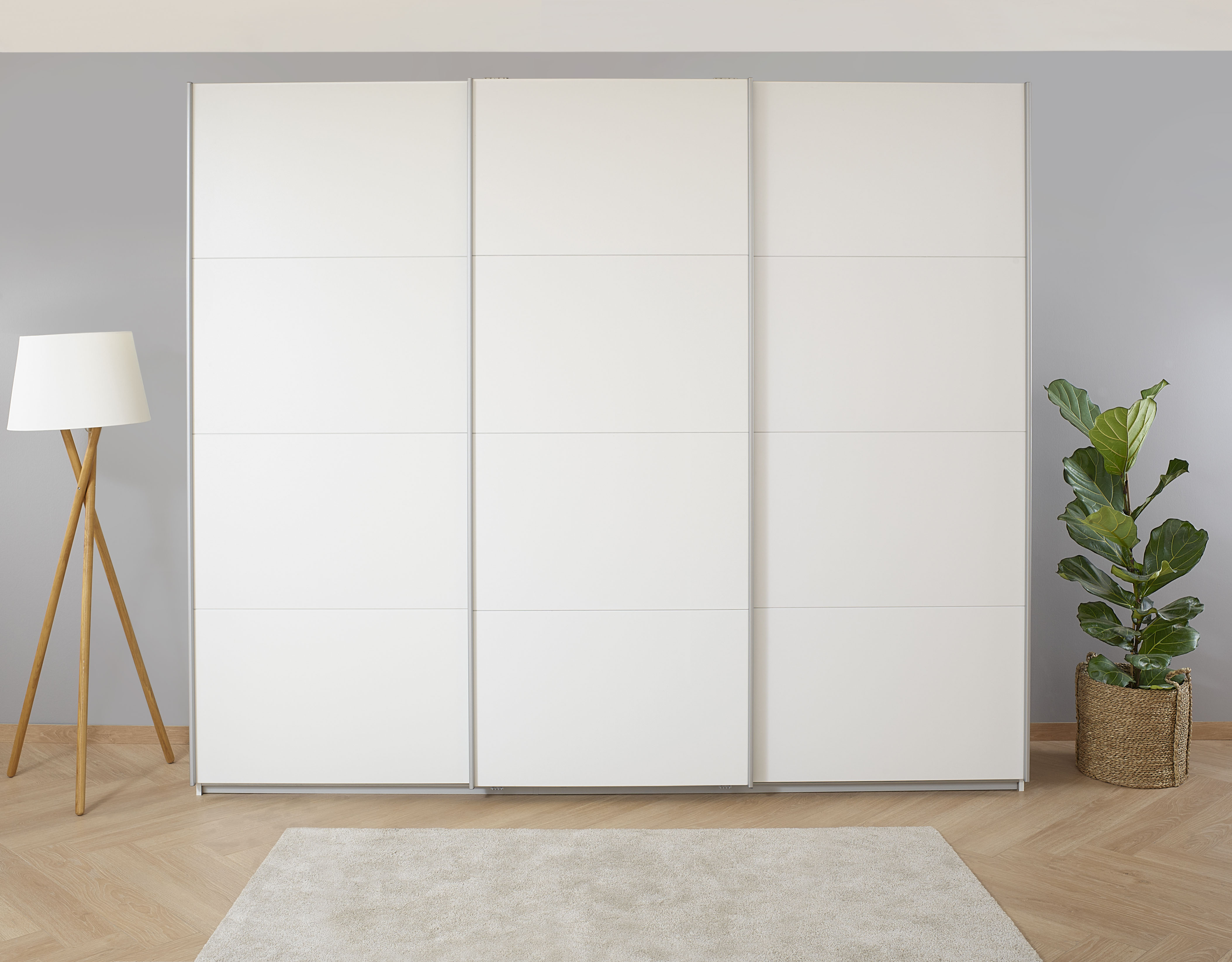 OTTO home Kleiderschrank "Mehrzweckschrank Aktenschrank Möbel Mietswohnung Schlafzimmer KOLUNA" 3 Ausstattungen BASIC/CLASSIC/PREMIUM (inkl. SOFT-CLOSE-FUNKTION), Breiten 203/271/315/360 cm Höhen 210/229 Dekor-Front MADE IN GERMANY