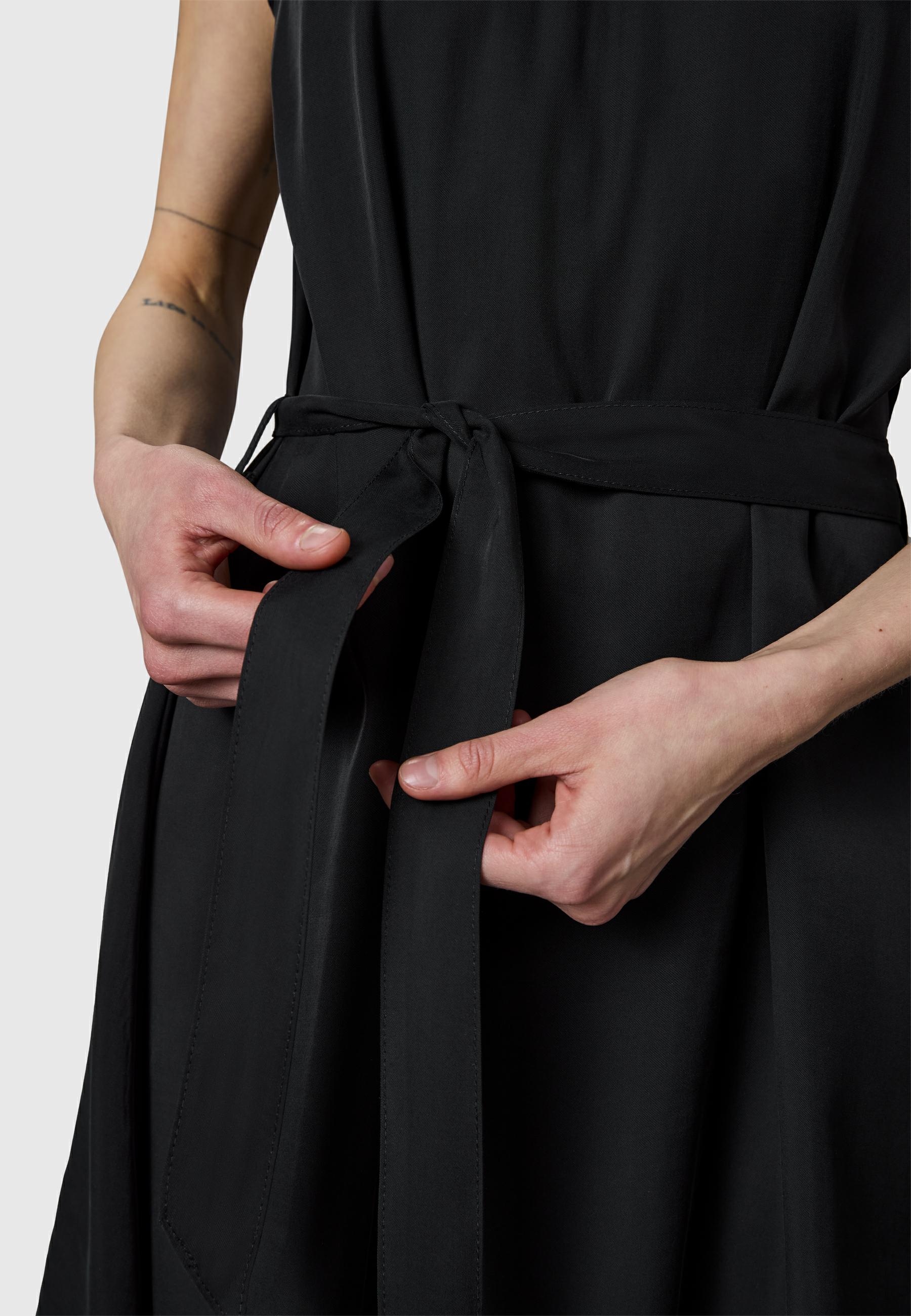 Ragwear A-Linien-Kleid »Angylee Print YOUMODO« Ohne Taschen Leichtes Sommerkleid mit Neckholder und Bindegürtel