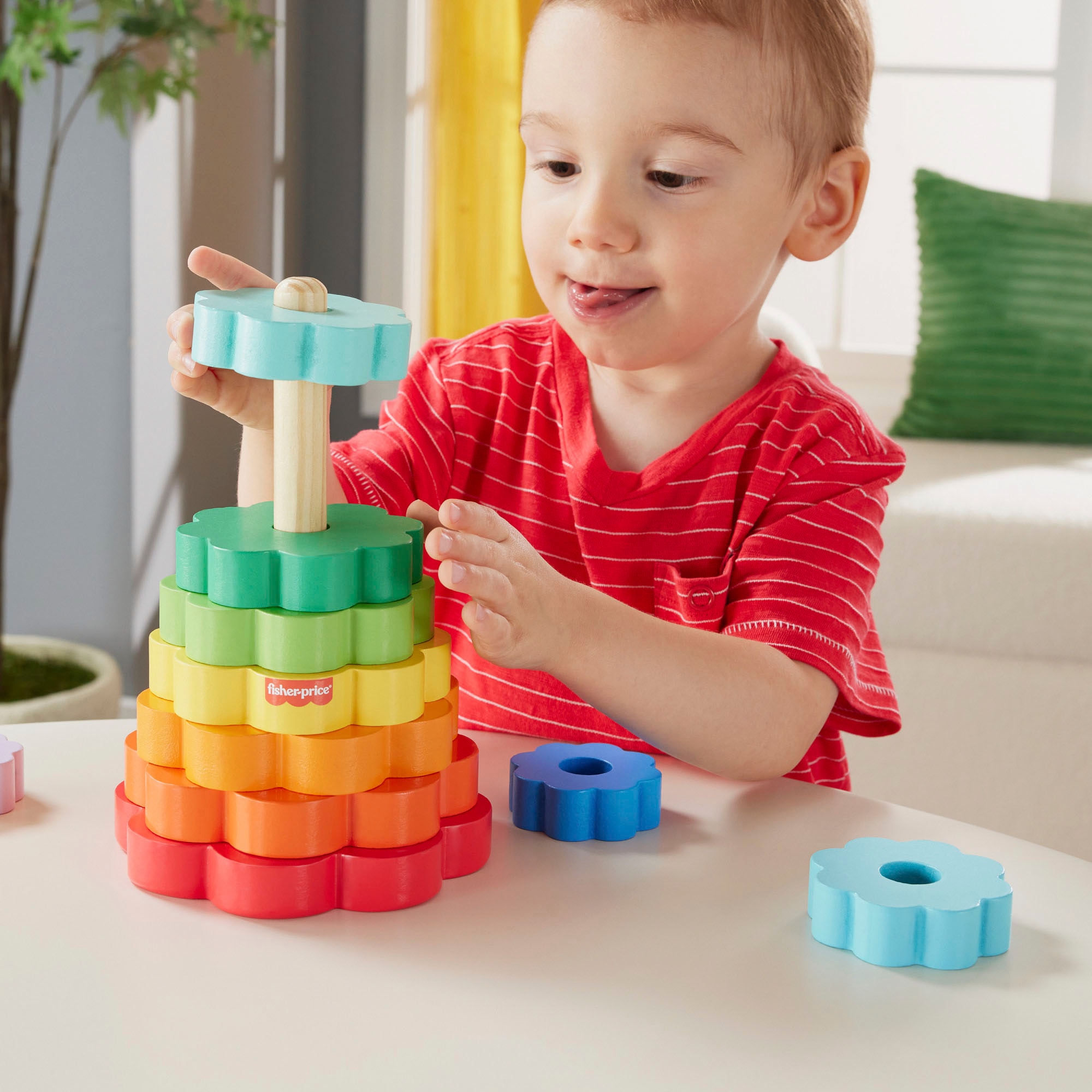 Fisher-Price® Stapelspielzeug »aus Holz«