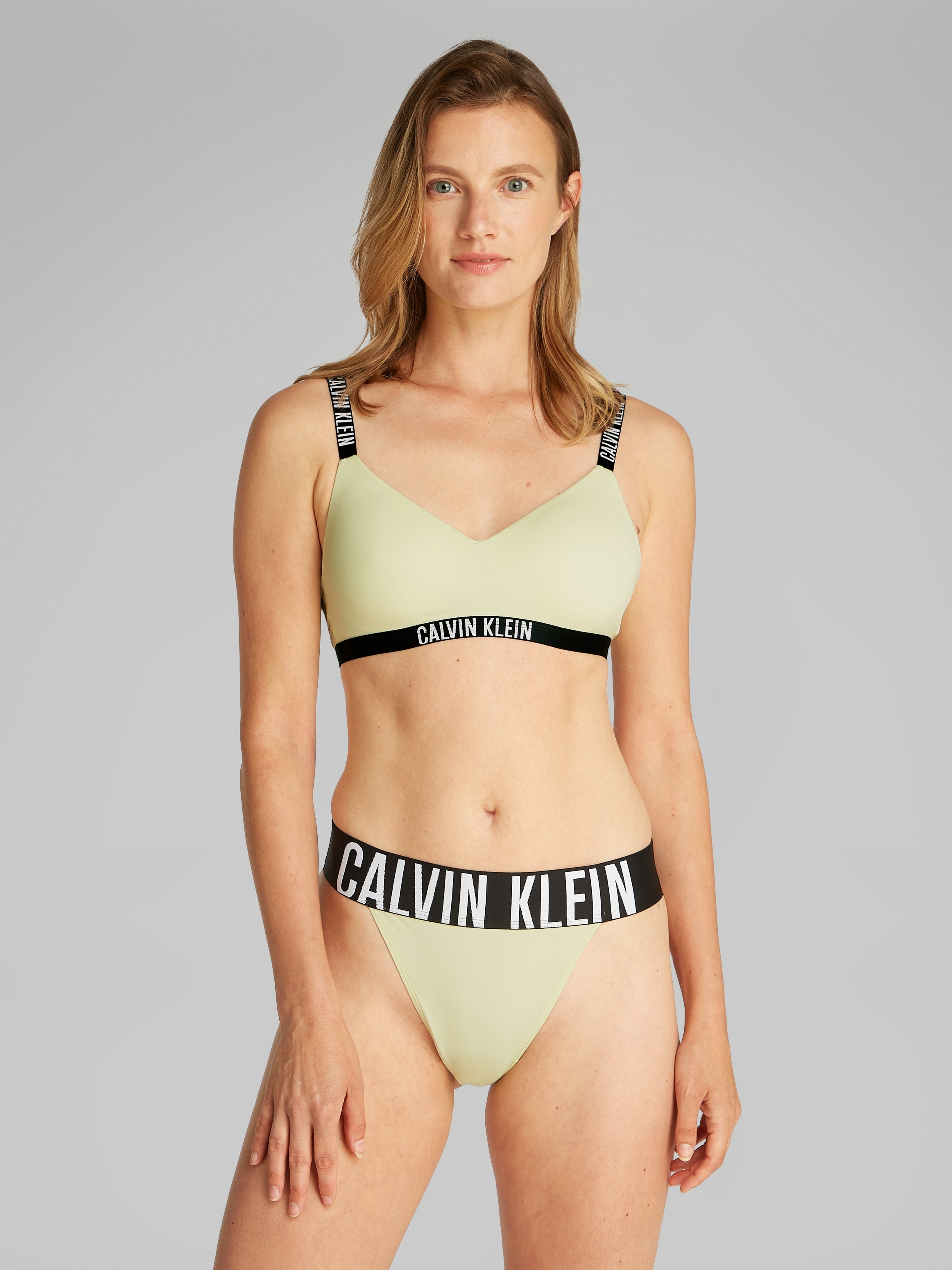 Calvin Klein Underwear Bralette LGHTLY LINED BRALETTE mit Logoschriftzügen günstig online kaufen
