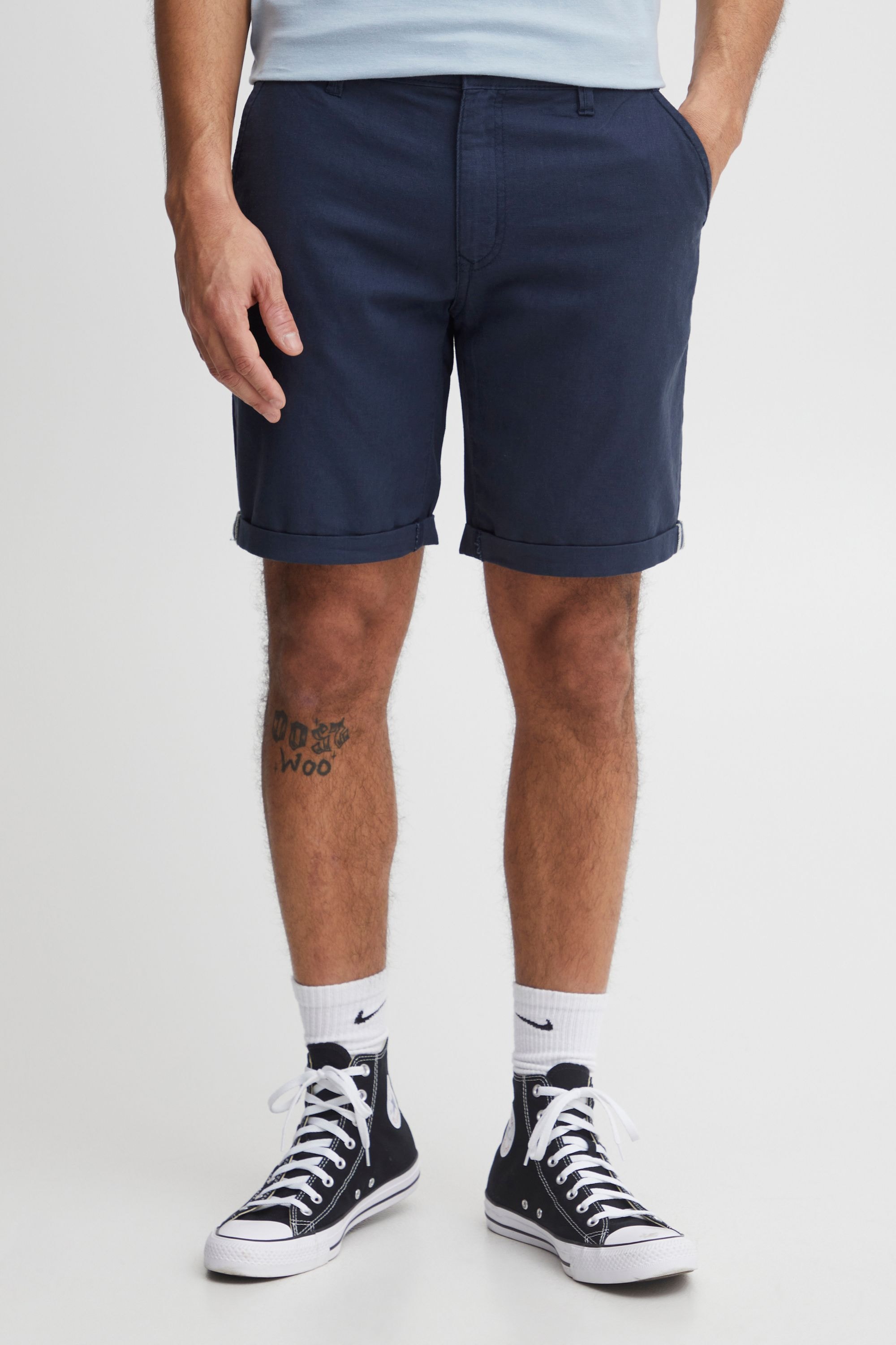 Blend Chinoshorts "BHShorts" Stilvolle Chino Shorts auf angenehmen Leinen günstig online kaufen