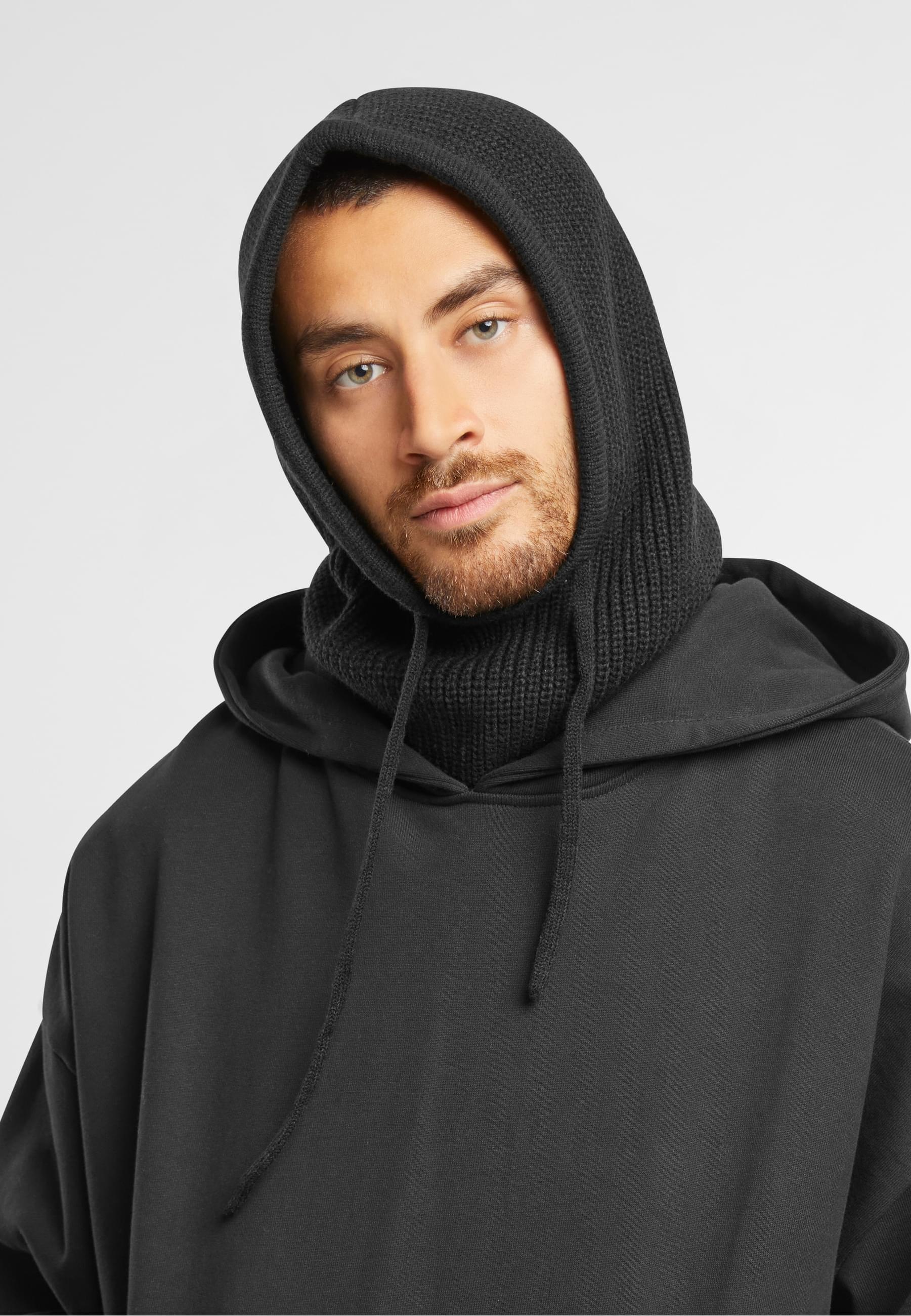 URBAN CLASSICS Beanie »Urban Classics Unisex Heavy Knit Balaclava«, (1 St.)