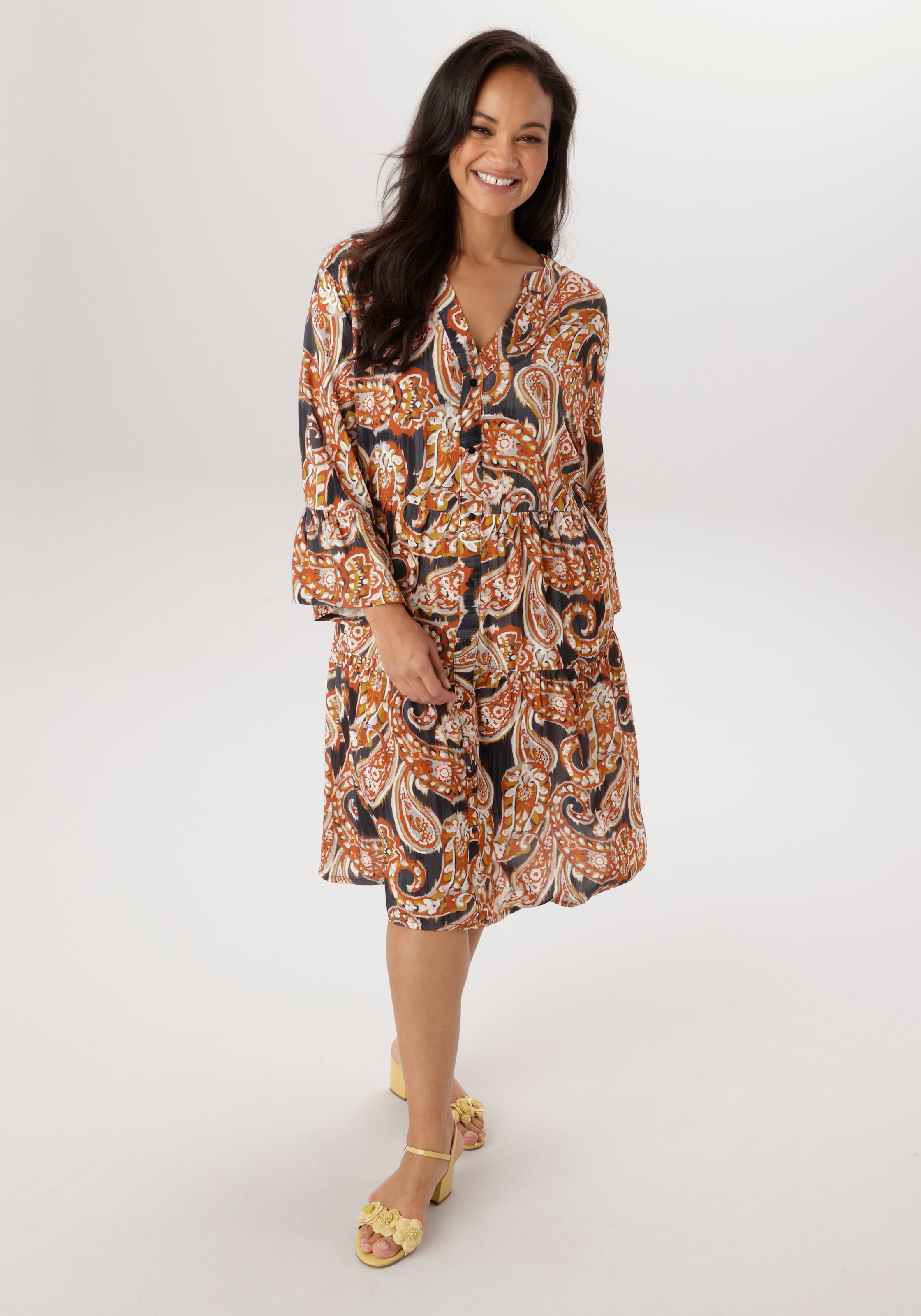 Aniston PLUS Tunikakleid in trendigen Paisleydessin - NEUE KOLLEKTION günstig online kaufen