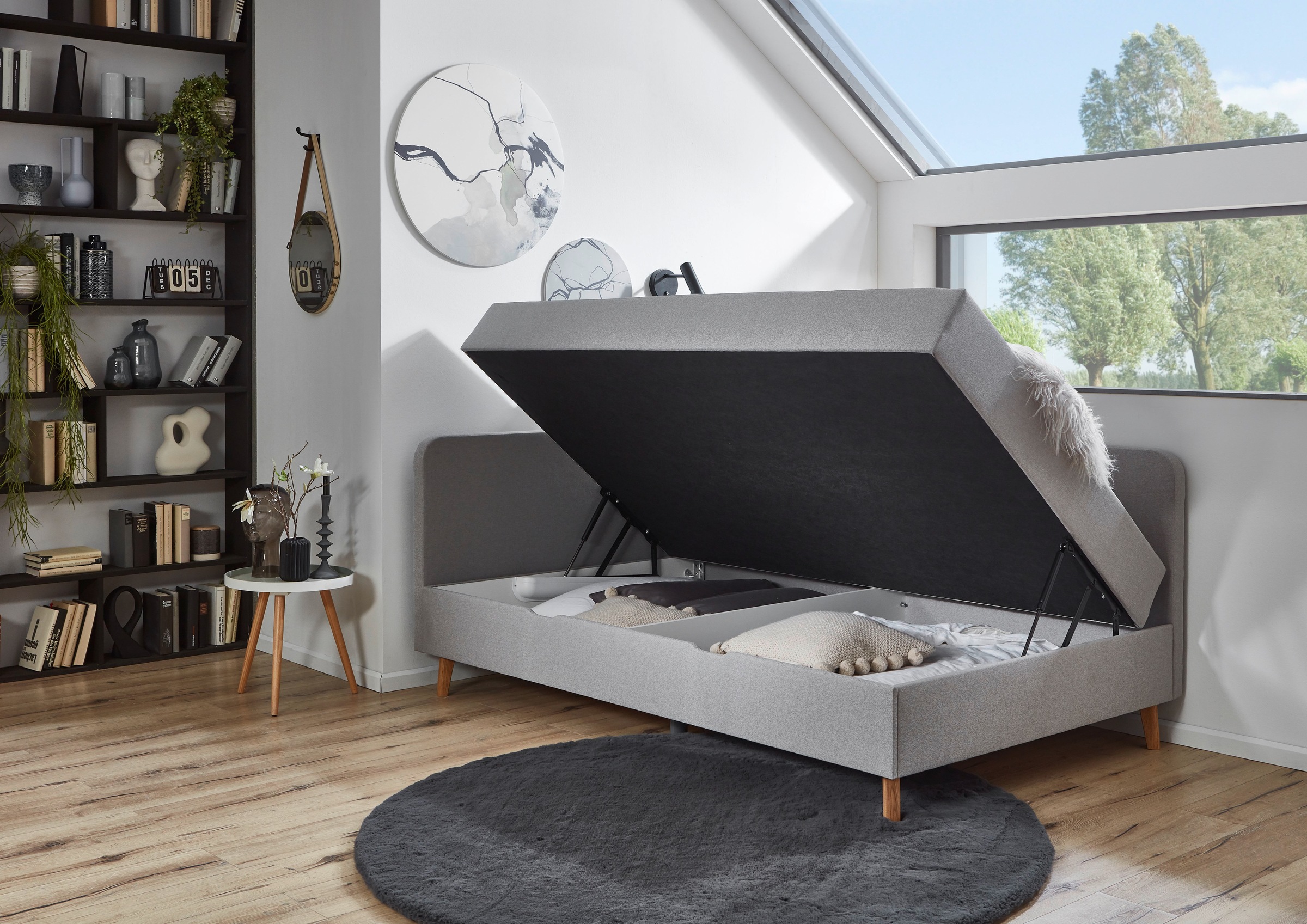 meise.möbel Polsterliege »Cabana«, inkl. Matratze und Bettkasten