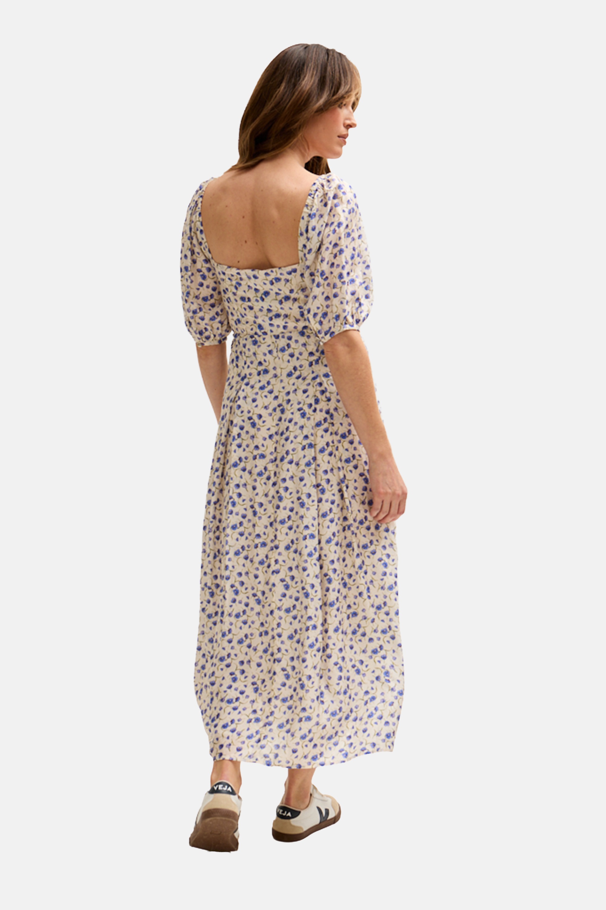 Lily and Lionel Midikleid »April Button Front Floral Print Midi Dress Damen«