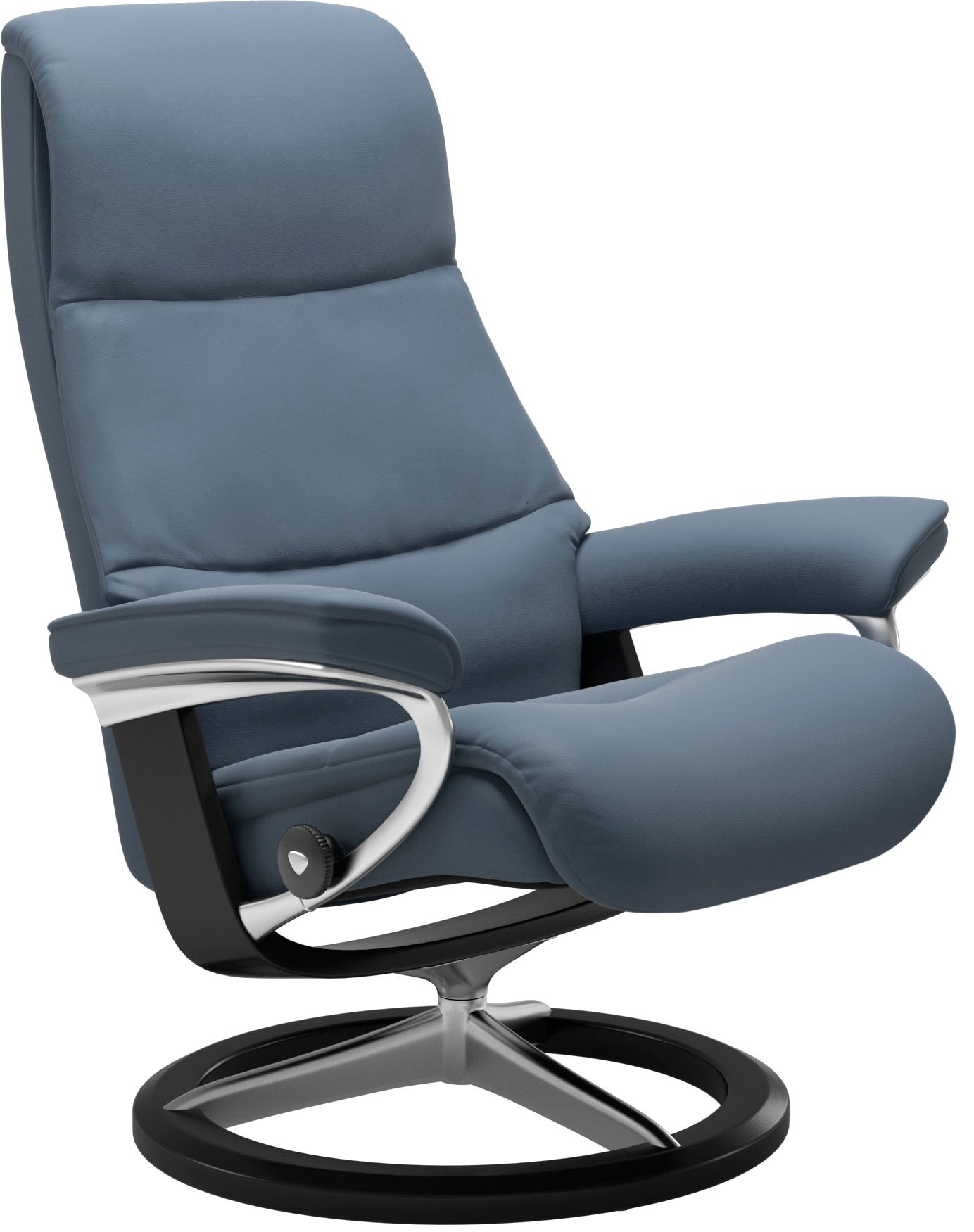 Stressless "View" Set, Relaxsessel mit Hocker, mit Signature Base, Größe M, günstig online kaufen