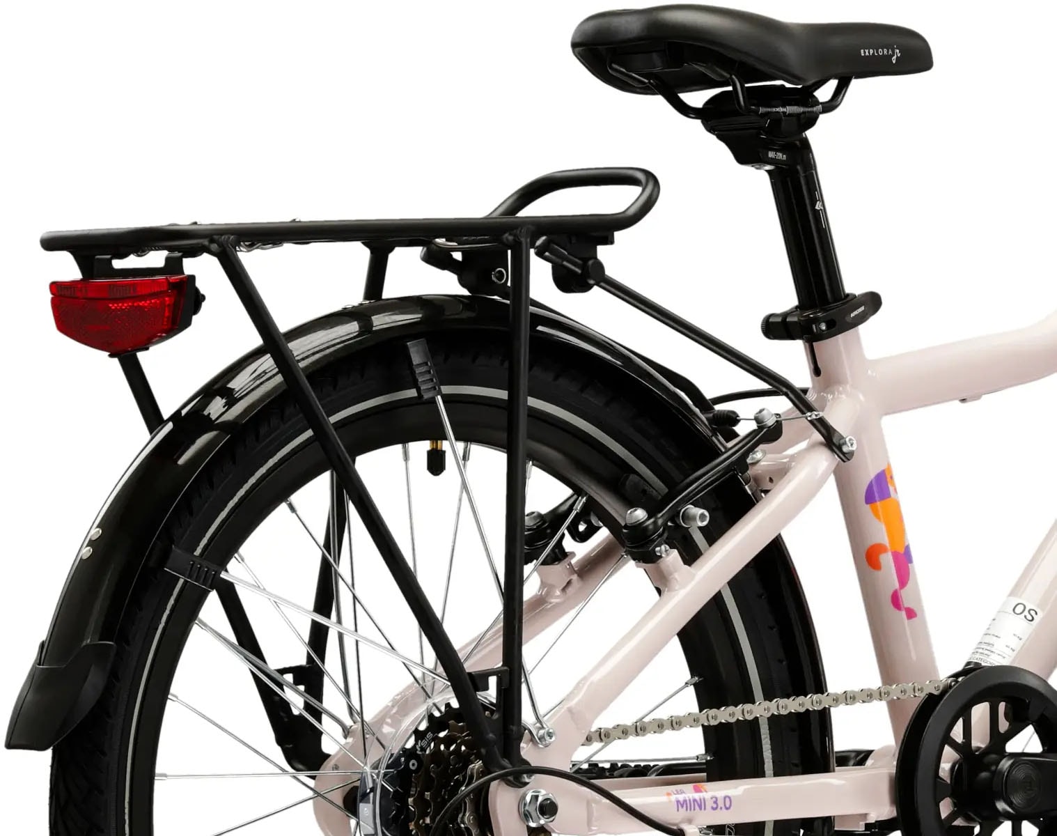Kross Kinderfahrrad »Kinderrad Lea Mini 3.0 pink 6 Gänge«, 6 Gang, Shimano, Tourney TX30 Schaltwerk, Kettenschaltung