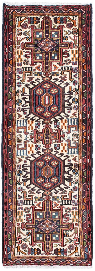 morgenland Orientteppich »Perser - Nomadic - 210 x 73 cm - beige«,  rechteckig, Wohnzimmer, Handgeknüpft, Einzelstück mit Zertifikat auf  Rechnung | BAUR