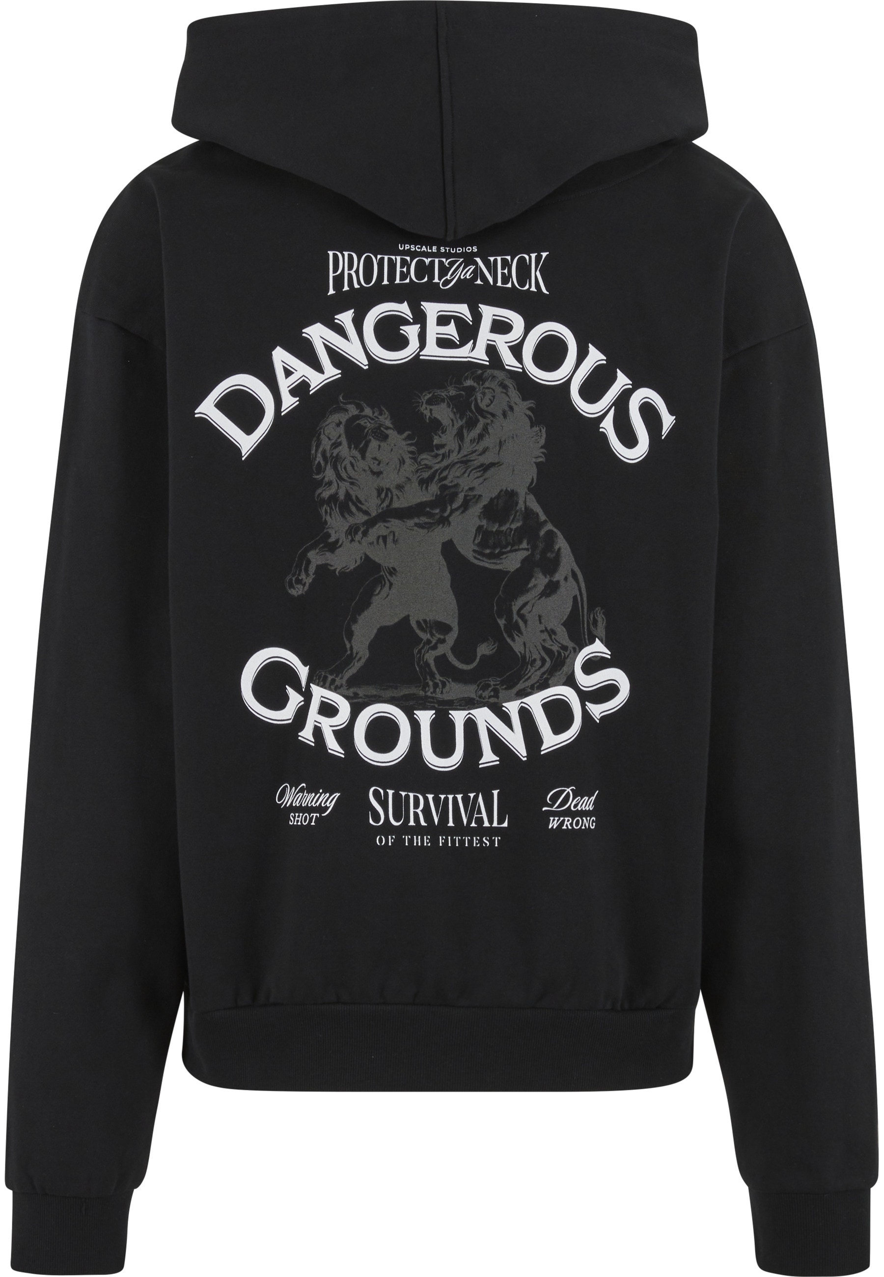 Upscale by Mister Tee Sweatjacke »Upscale by Mister Tee Dangerous Grounds Oversize Zip Hoody«