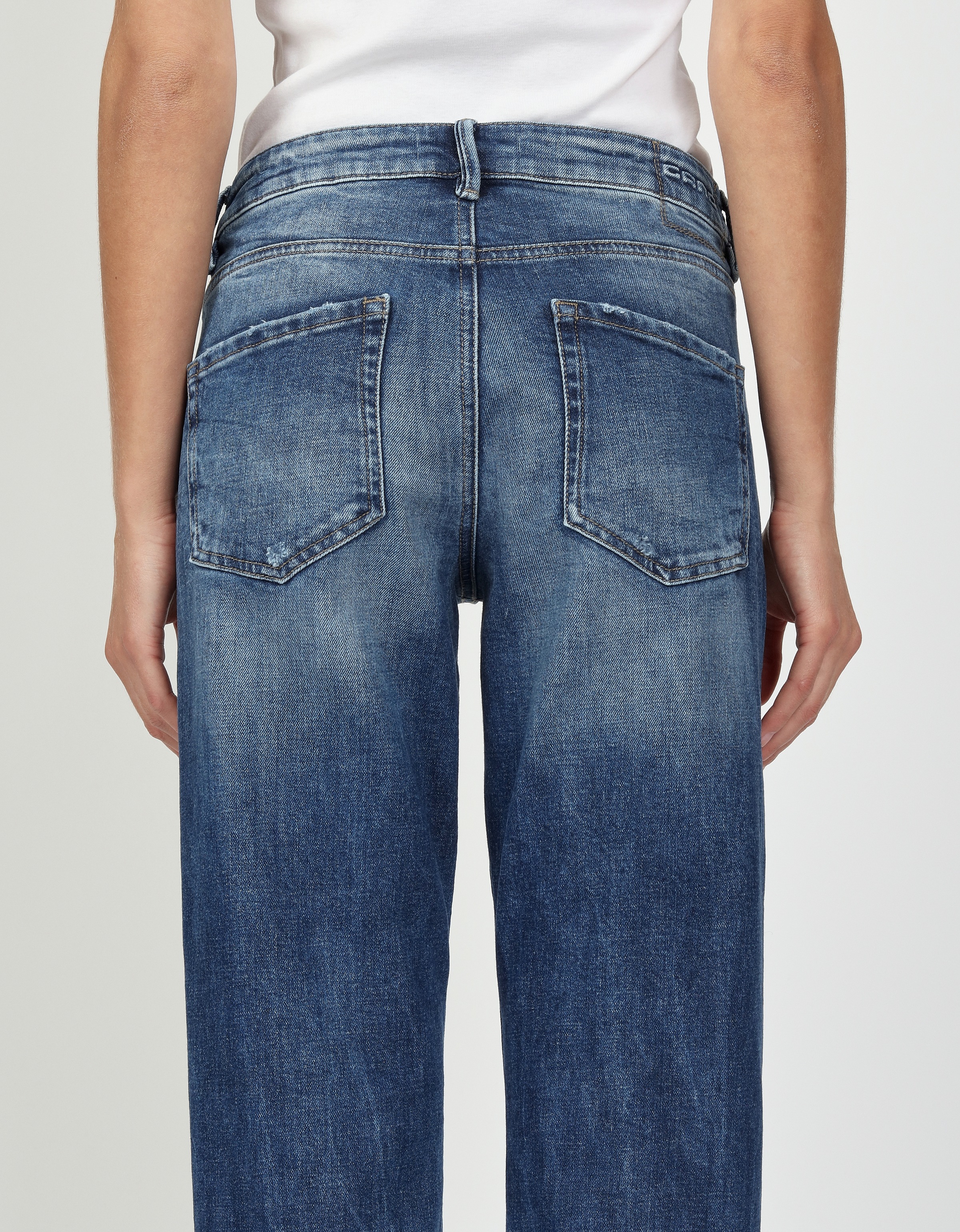 GANG 94THELMA Straight Jeans Worn Black 27 6