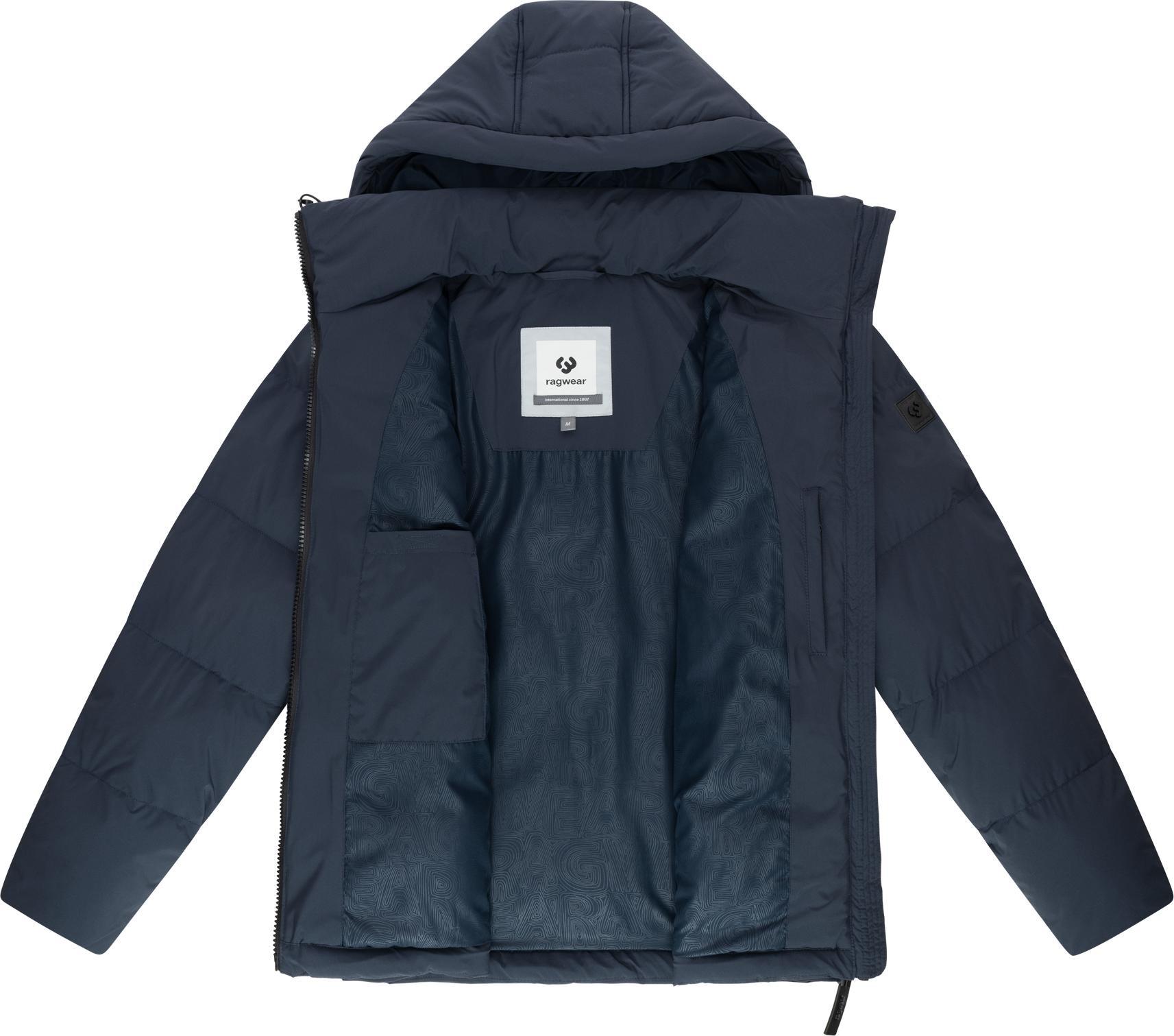 Ragwear Steppjacke »Walinor YOUMODO« mit Kapuze Gesteppte Winterjacke mit verstellbarer Kapuze