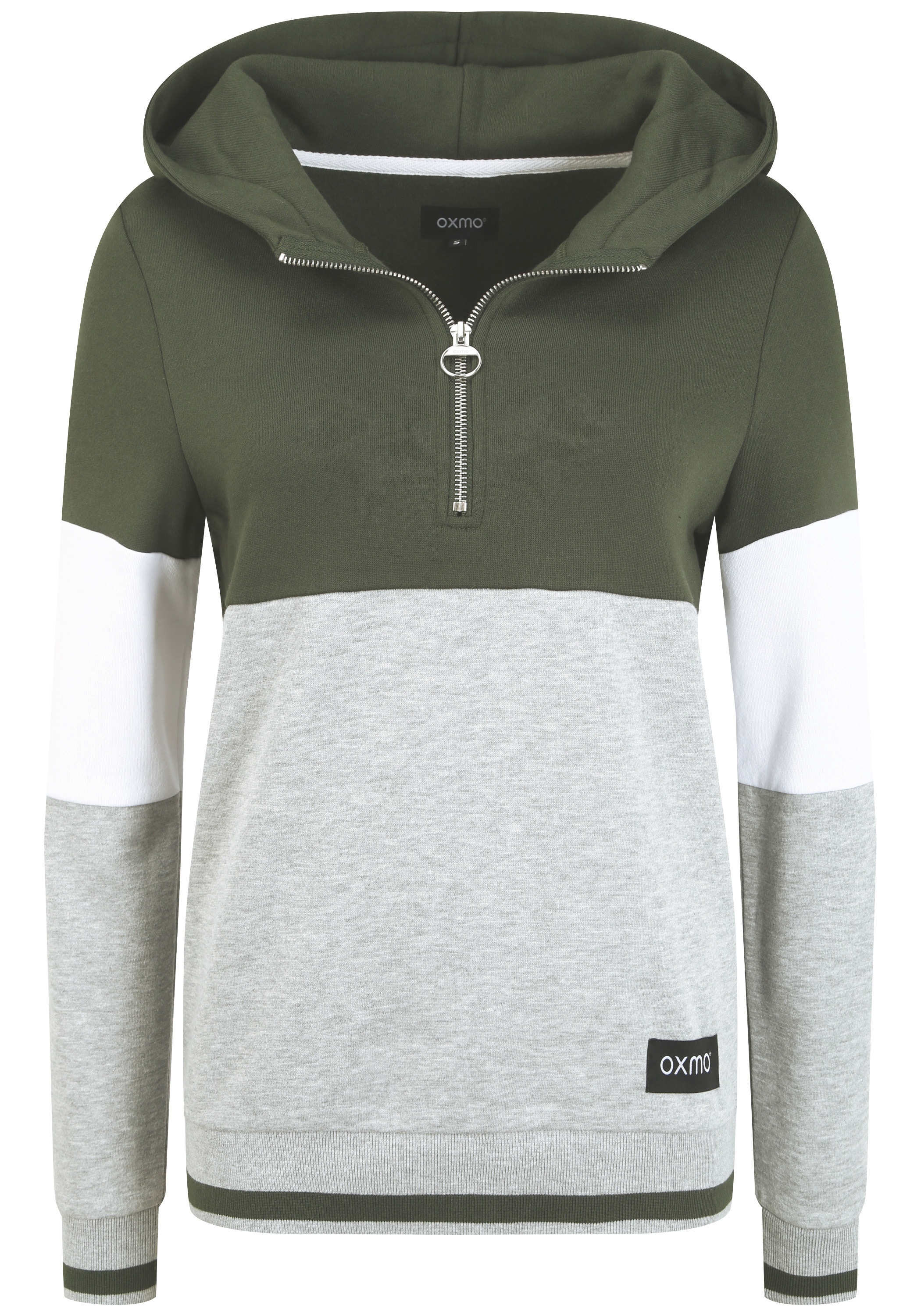 OXMO Hoodie OXOmara Kapuzenpullover mit Reißverschluss günstig online kaufen