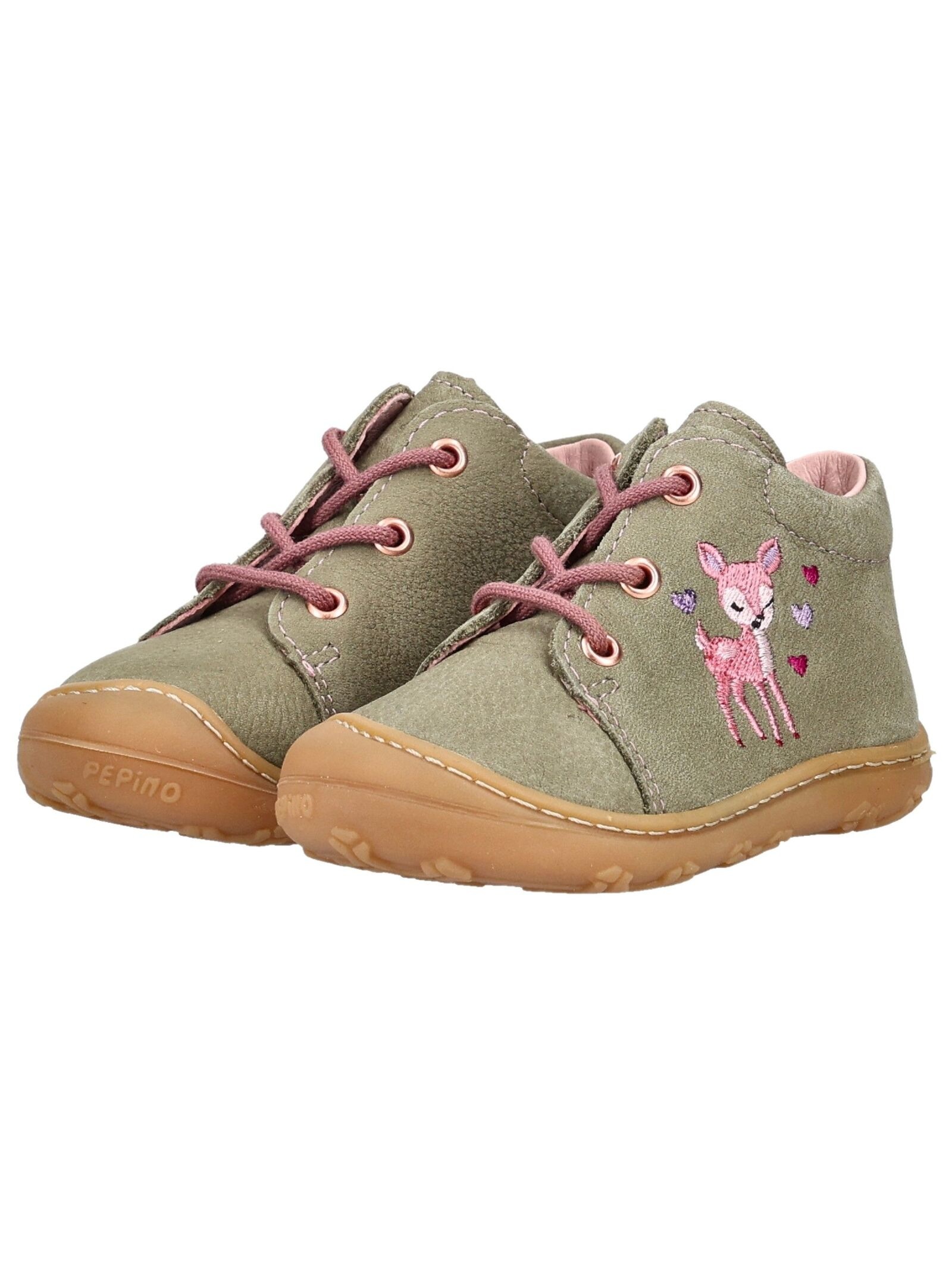 Pepino Lauflernschuh »Pepino Halbschuhe Veloursleder«