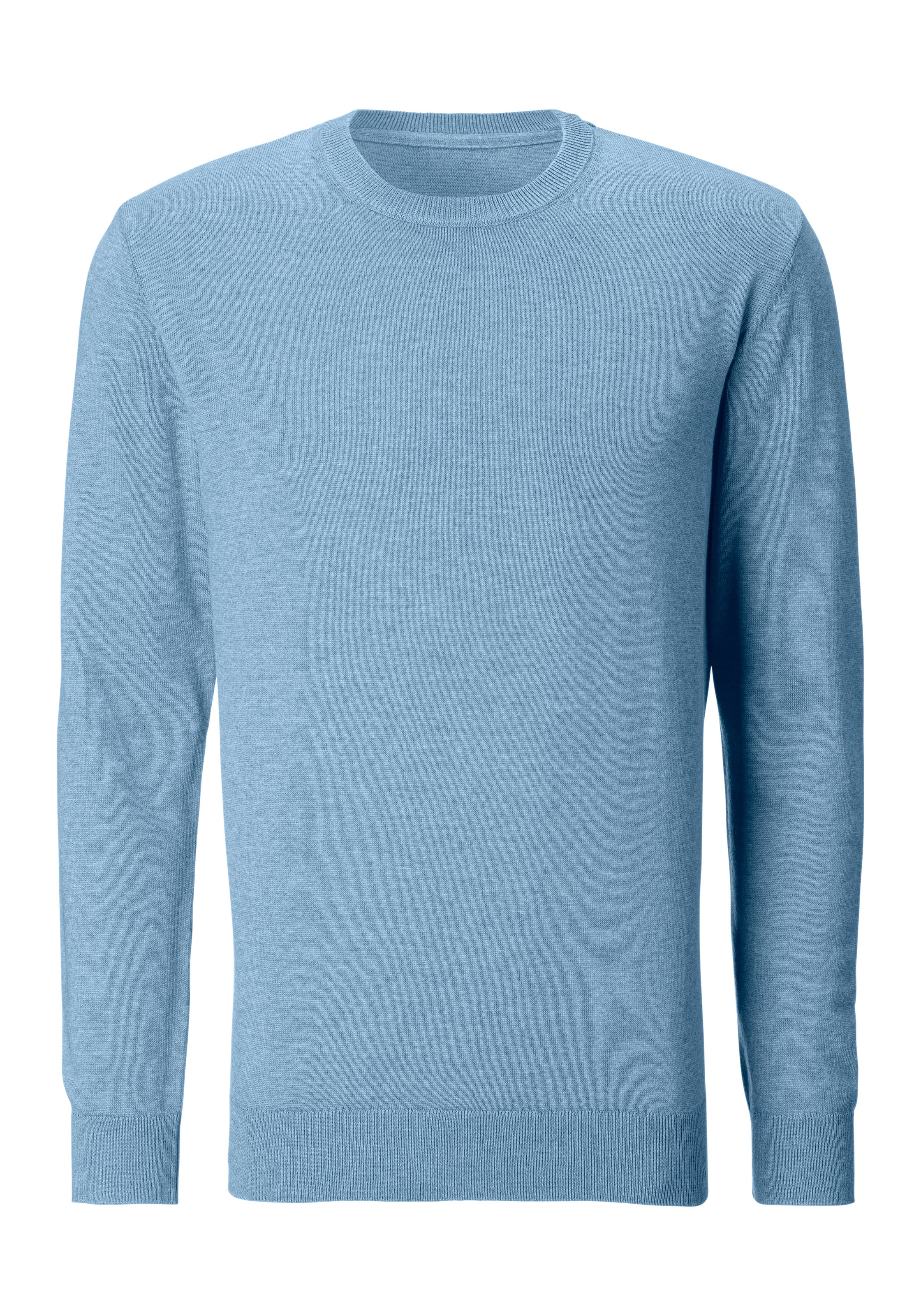 H.I.S Strickpullover, Regular Fit, Langarm, Pullover aus Feinstrick, Baumwo günstig online kaufen