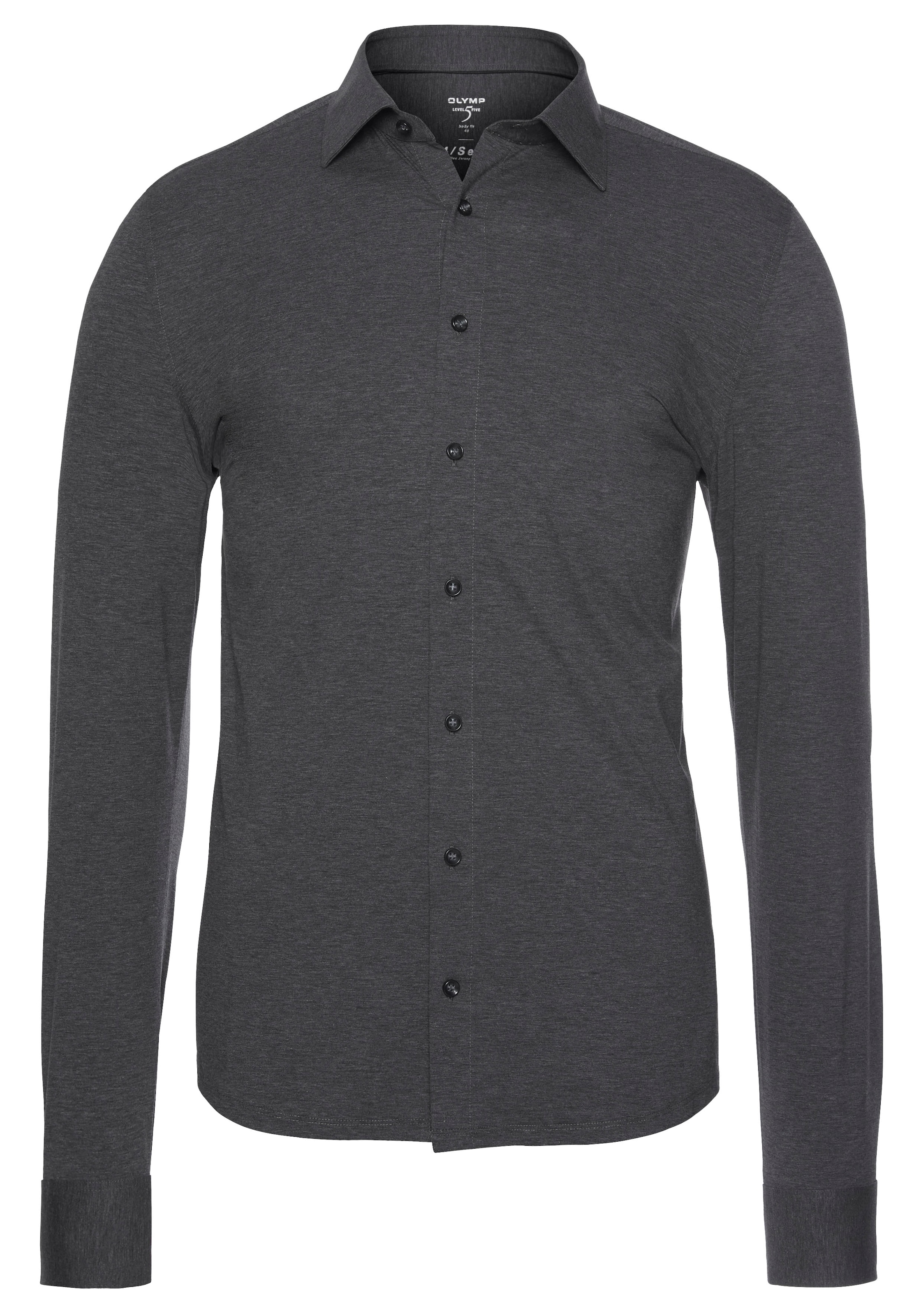 OLYMP Businesshemd »Level Five body fit Jerseyshirt«, in Jersey Qualität
