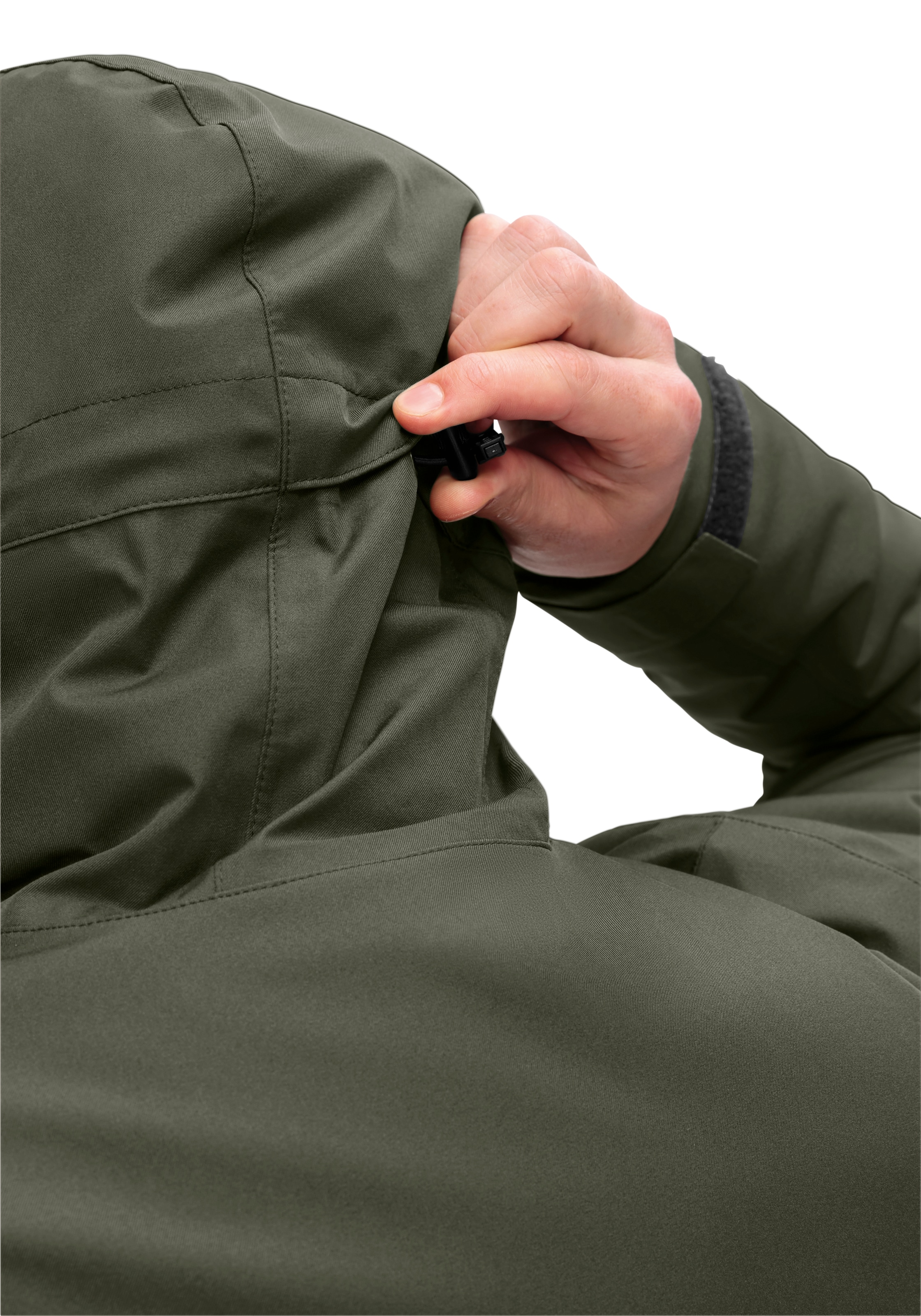 Maier Sports Outdoorjacke »HE-JACKE MTEX EL. PEYOR LONG« mit sportlichem Look, robustes Obermaterial, längere Form