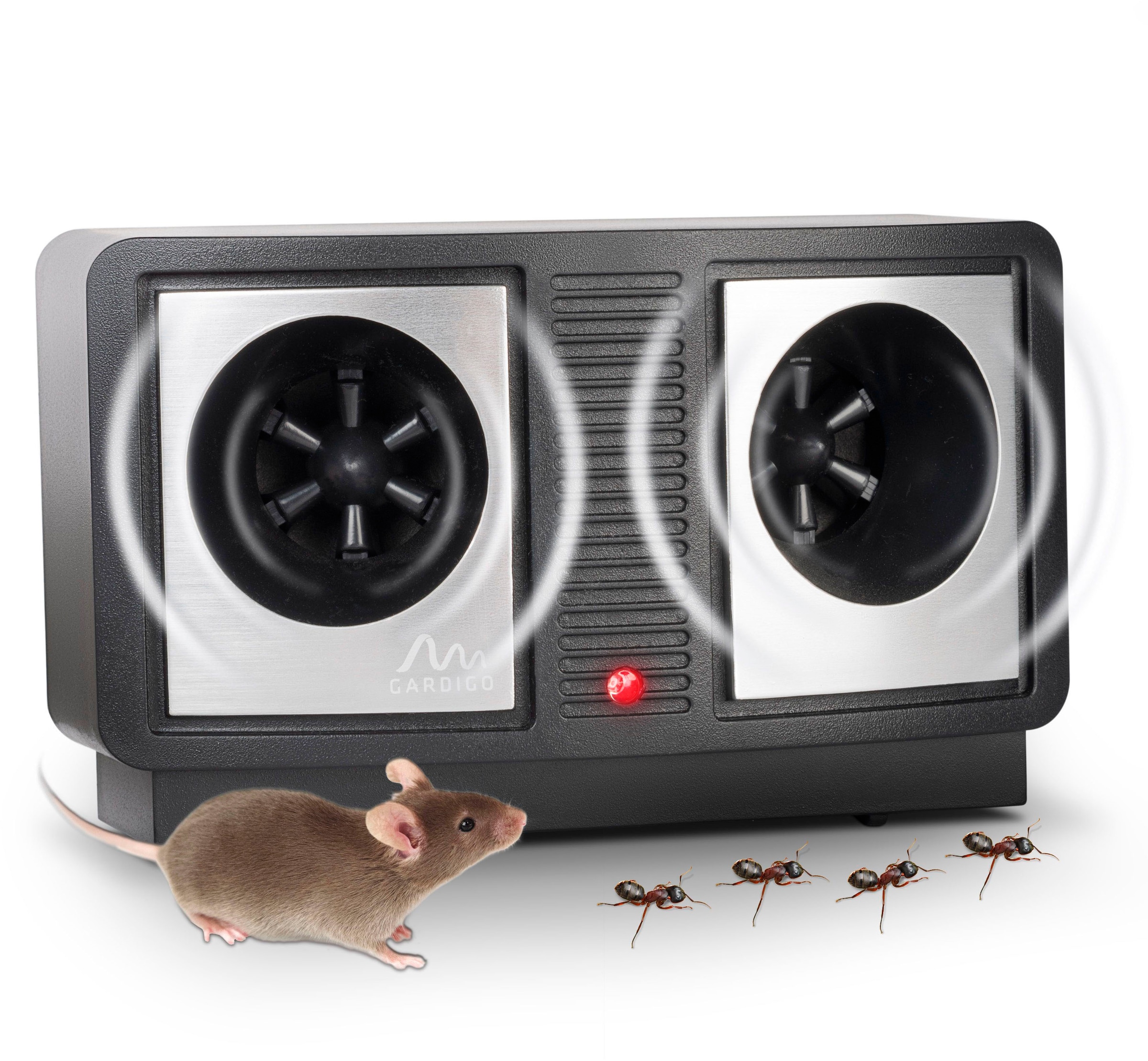 Gardigo Ultraschall-Tierabwehr »Mäuse-Ameisen-Abwehr Dual«