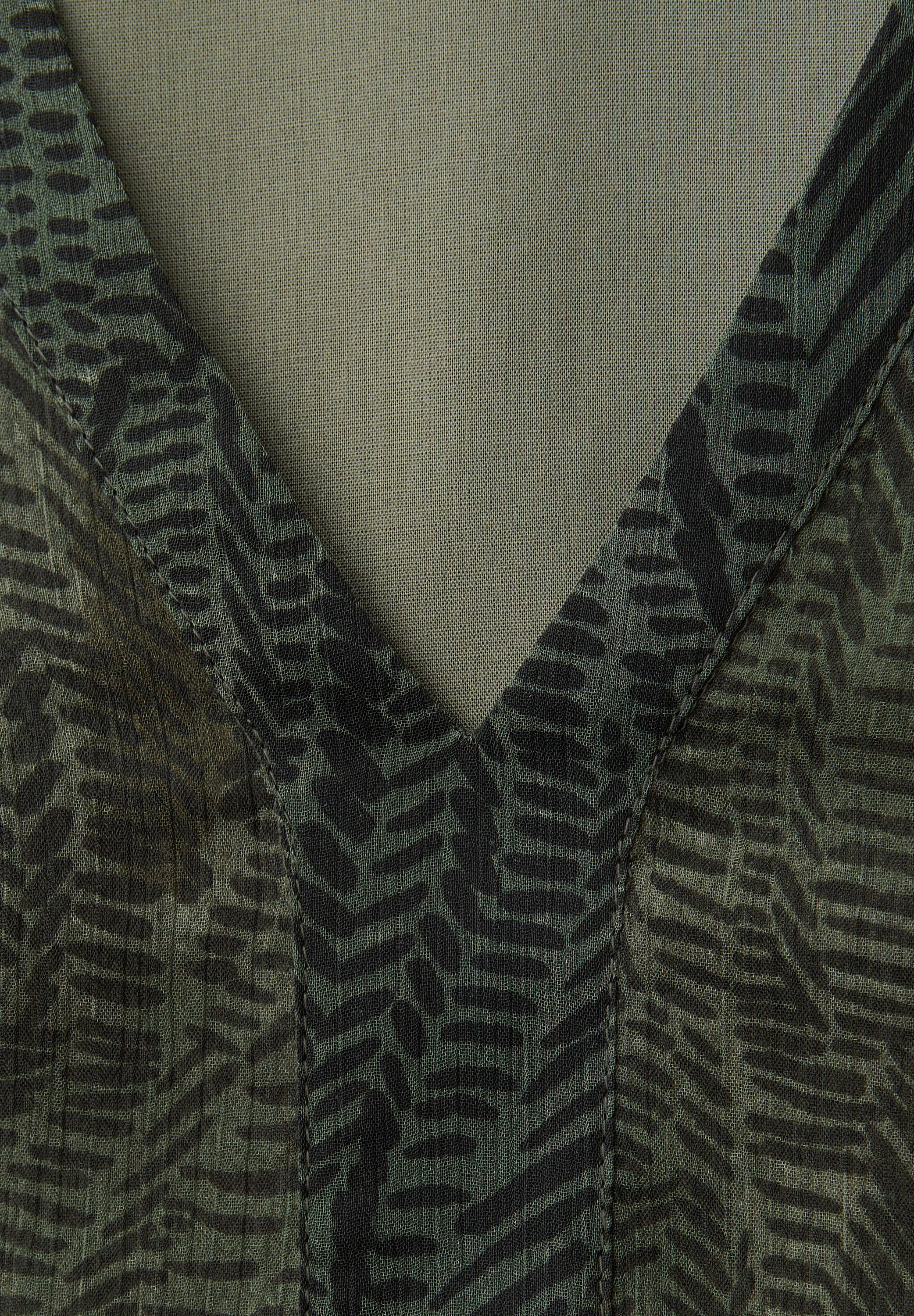 STREET ONE STUDIO Midikleid Ohne Taschen mit allover Print