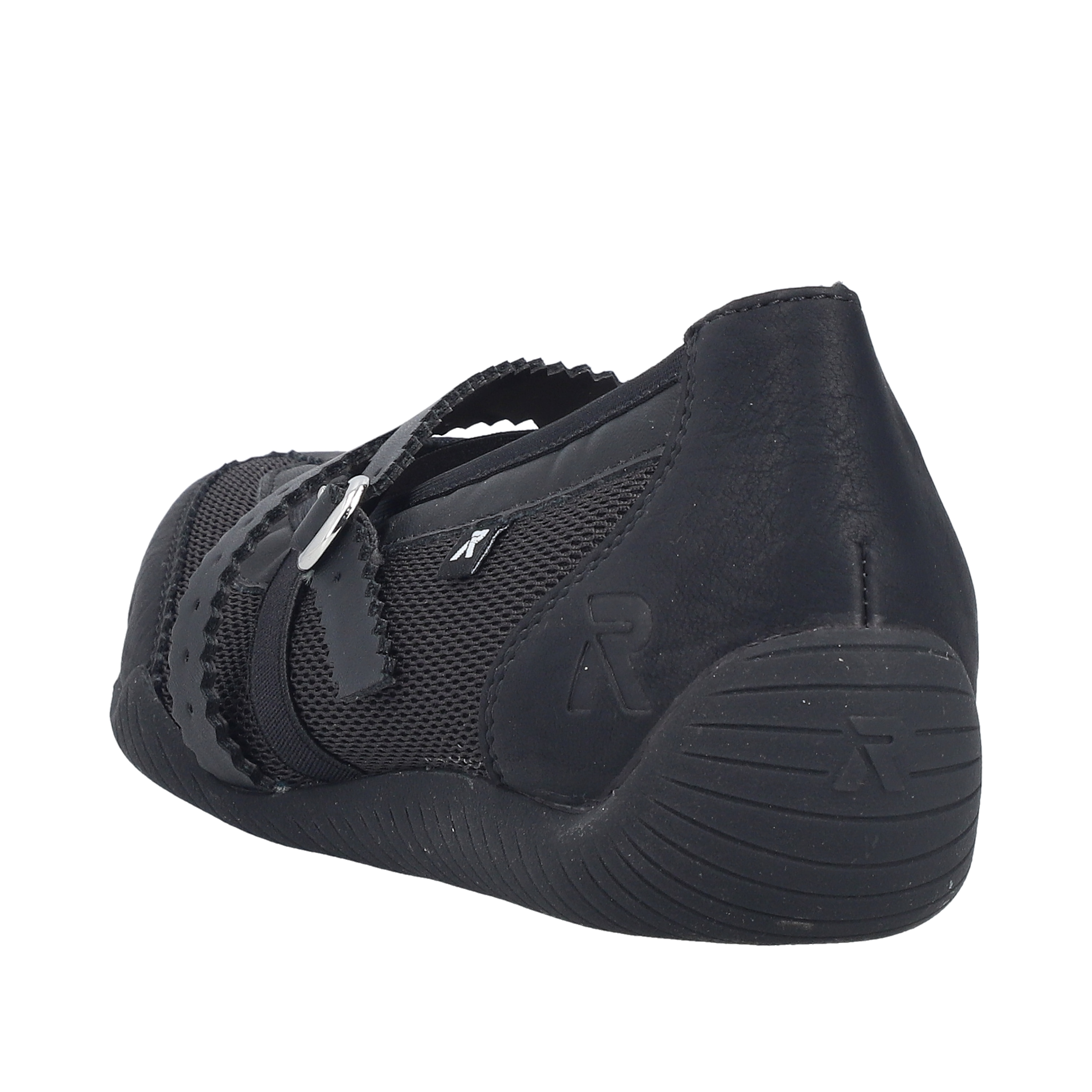 Thumbnail - Rieker Riemchenballerina Schlupfschuh, Flats, Slipper mit Mesheinsatz