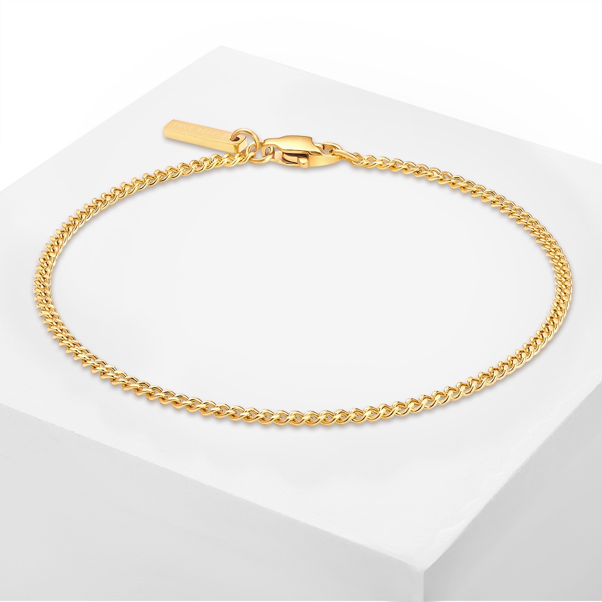 True Rebels TR7 Bracelet Yellow Gold 19 3