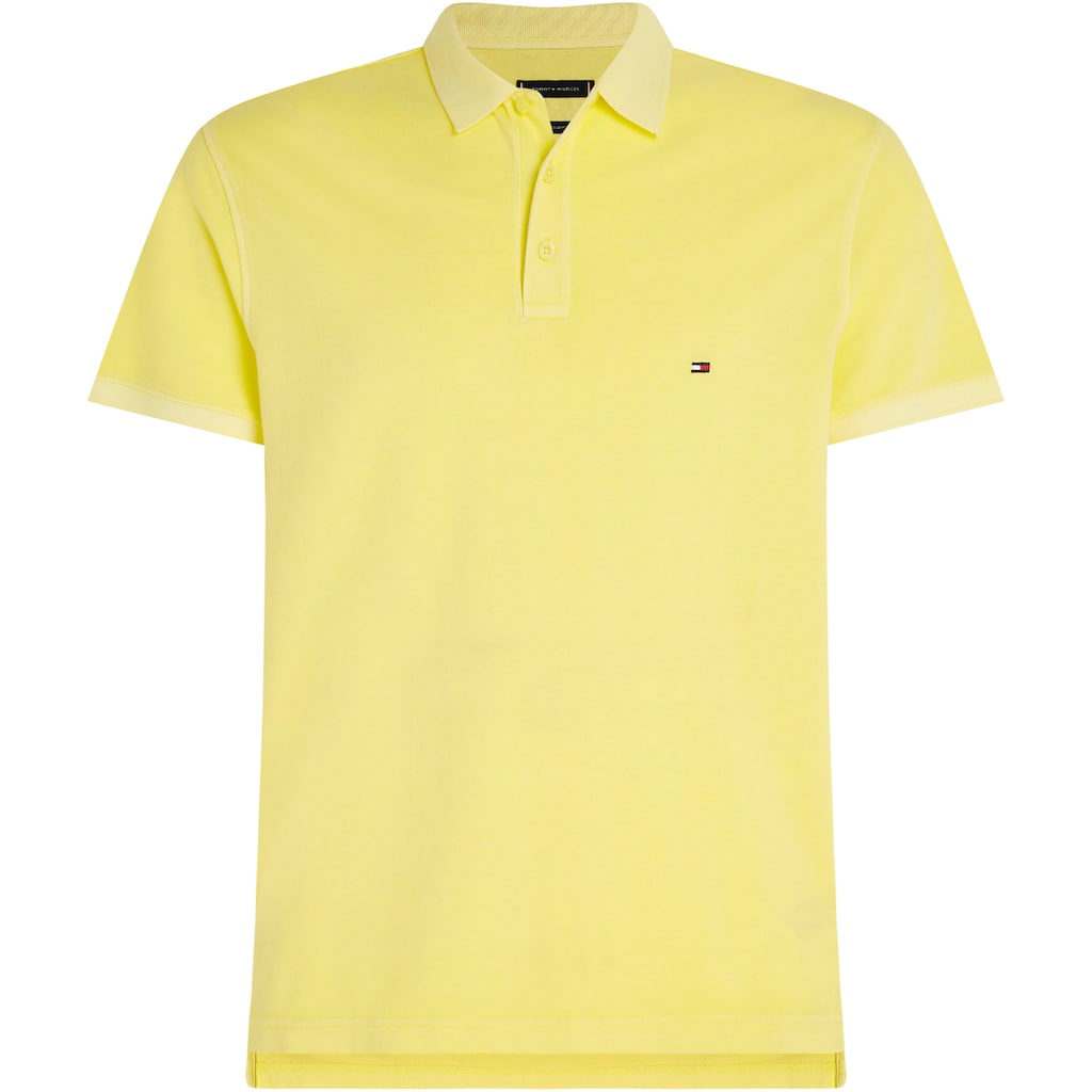 Tommy Hilfiger Poloshirt »GARMENT DYE REG POLO«, leicht gewaschene Optik