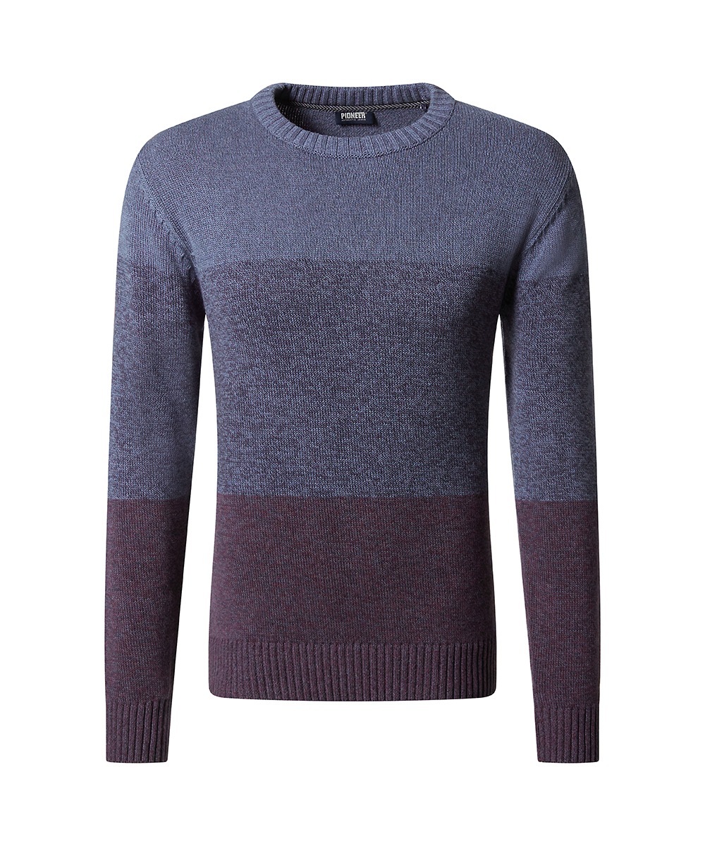 Pioneer Authentic Jeans Strickpullover, in Melange Optik