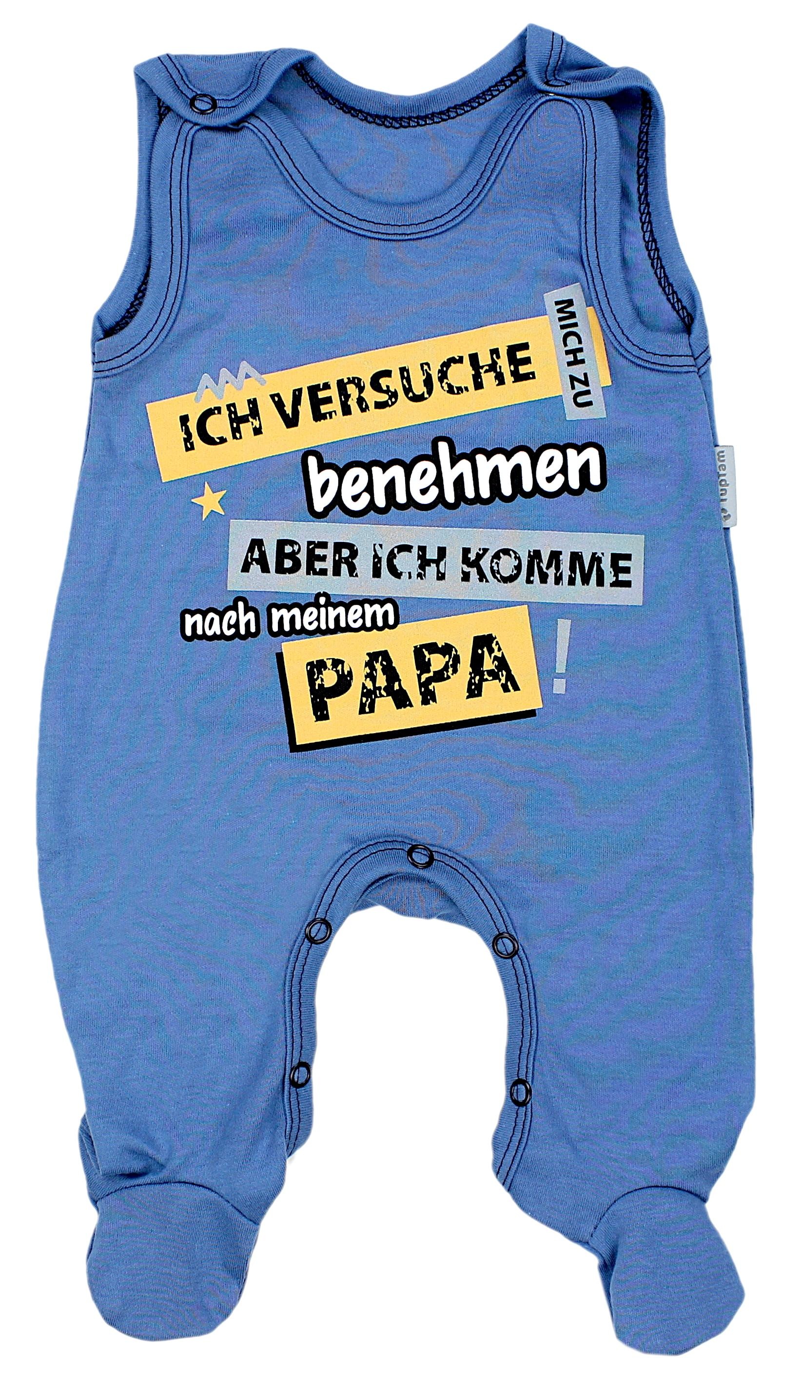 TupTam Strampler "Strampler Unisex Baby Strampler mit Spruch"