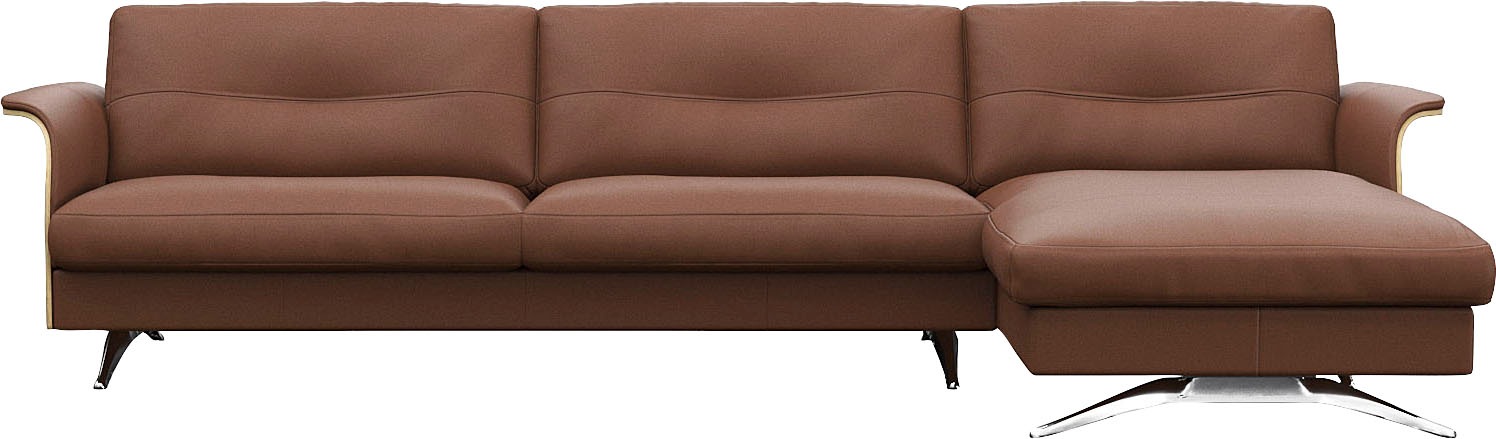 FLEXLUX Ecksofa "Glow Designsofa, bequem und komfortabel durch hochwertigen günstig online kaufen
