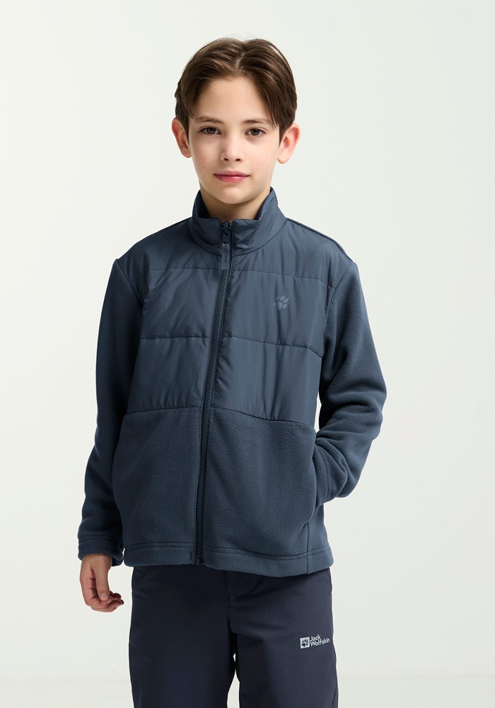 Jack Wolfskin 3-in-1-Funktionsjacke »HYBRID 3IN1 JACKET K«, 3in1, wasserdicht, Übergangsjacke