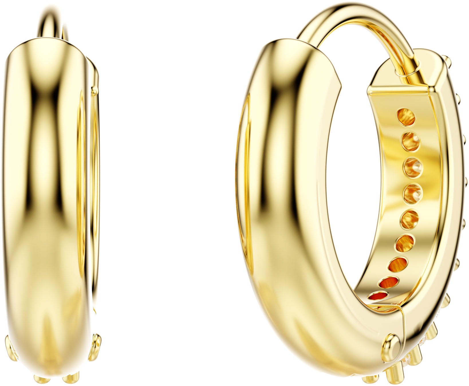 Swarovski Paar Creolen »Schmuck Geschenk Matrix Ohrringe, 5690669, 5690670, 5697228«, mit Swarovski® Zirkonia (synth.)