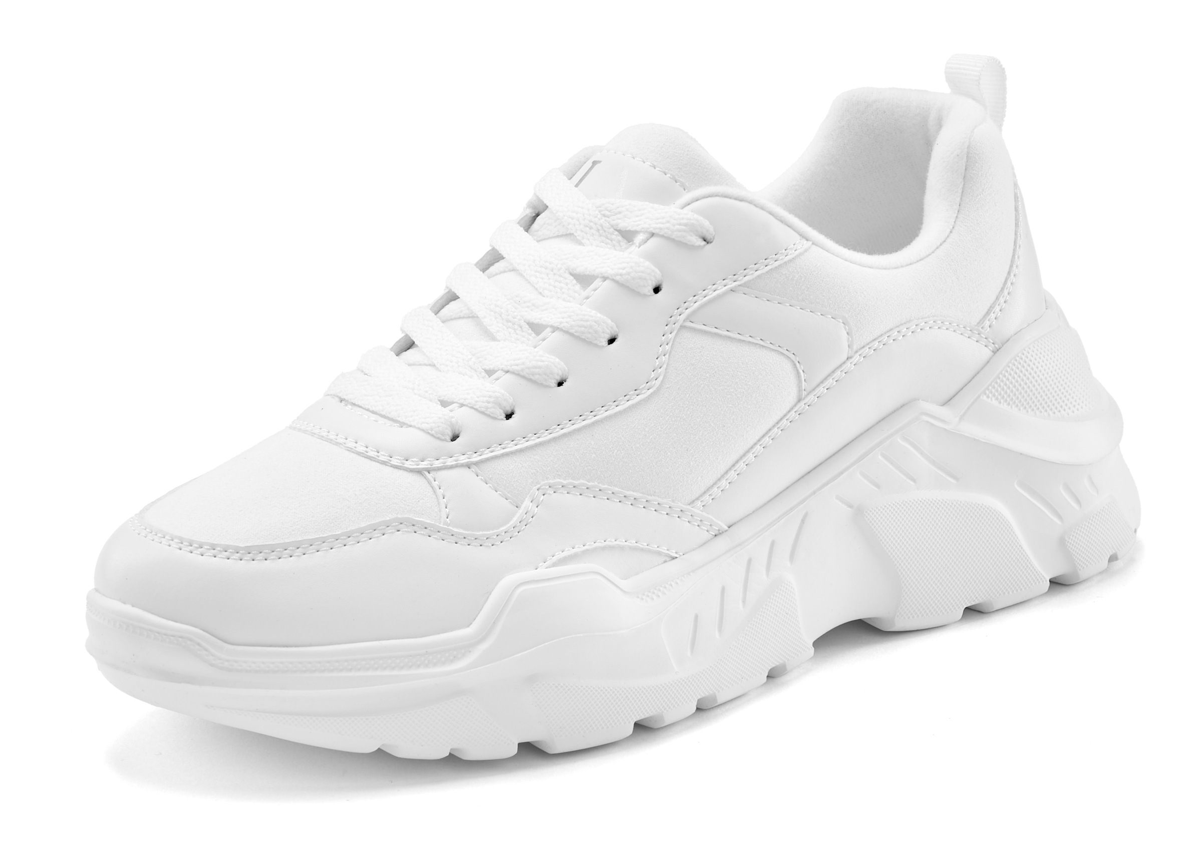 LASCANA Sneaker "Turnschuhe," Halbschuh, Sportschuh, leichte Chunky Sohle, günstig online kaufen