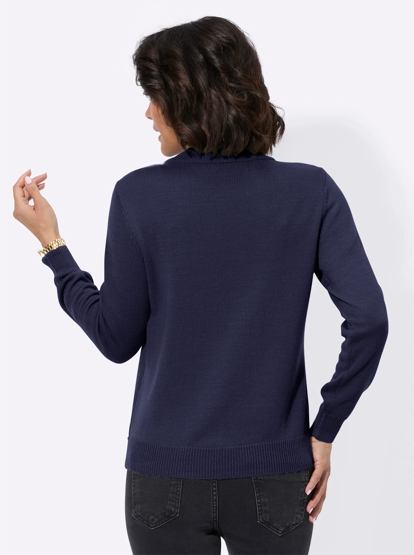 Casual Looks Rundhalspullover »Pullover«