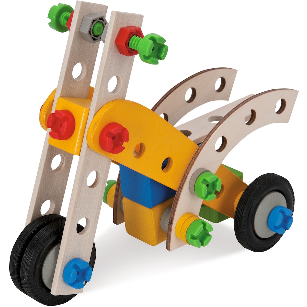 Eichhorn Konstruktionsspielsteine »Constructor Kranwagen, 70tlg.«, (70 St.)