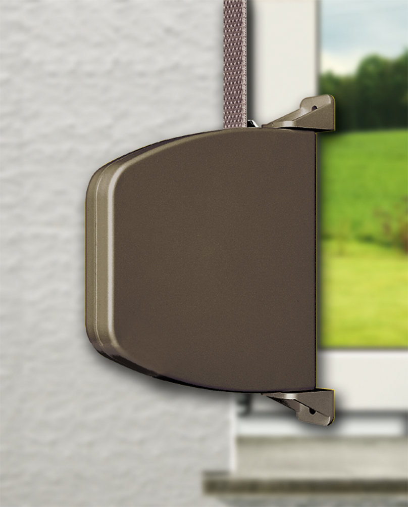 SCHELLENBERG Aufputz-Gurtwickler »Aufschraubwickler für das Rollladensystem Mini«, schwenkbar, mit vormontiertem Rollladengurtband