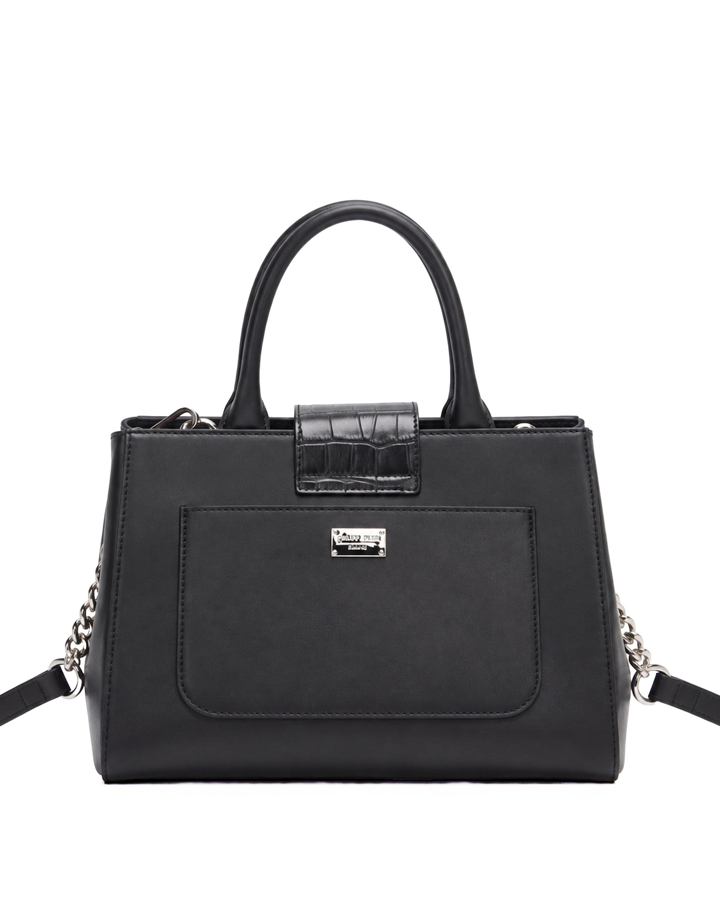 PHILIPP PLEIN Henkeltasche »Hexagon Crocco Geprägt«