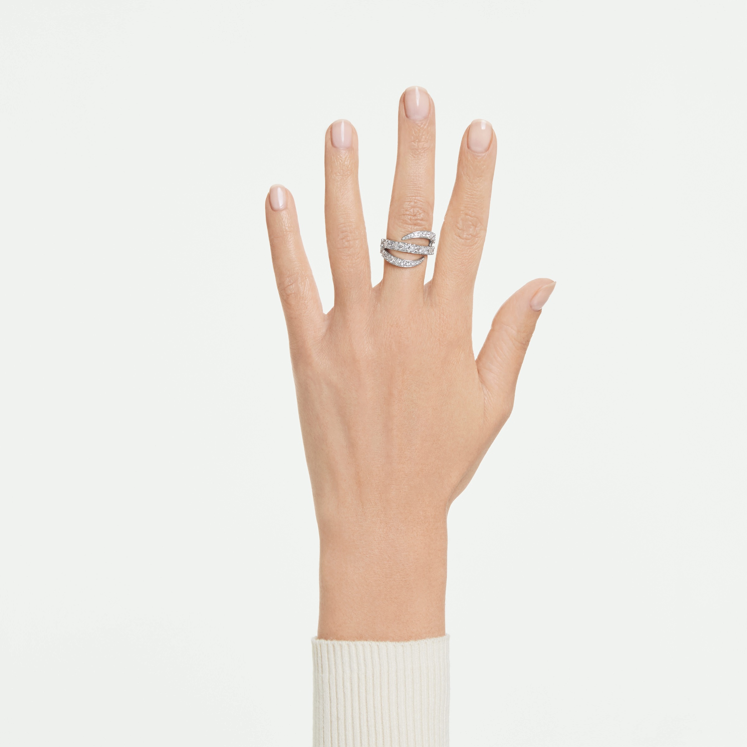 Swarovski Fingerring »Schmuck Geschenk Vienna Ring« mit Swarovski® Kristall, Zirkonia (synth.)