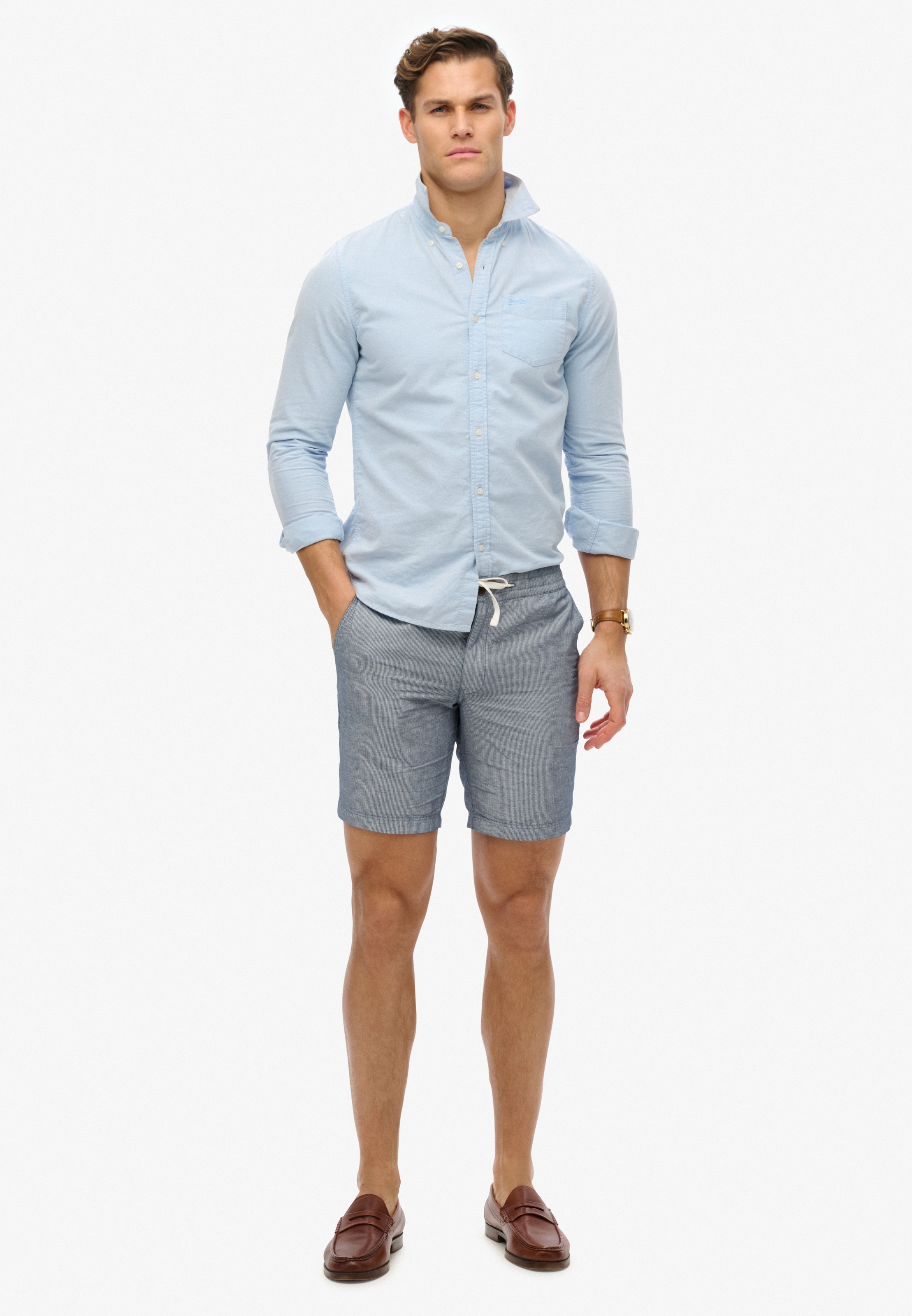 Thumbnail - Superdry Shorts "MERCHANT LINEN SHORT"
